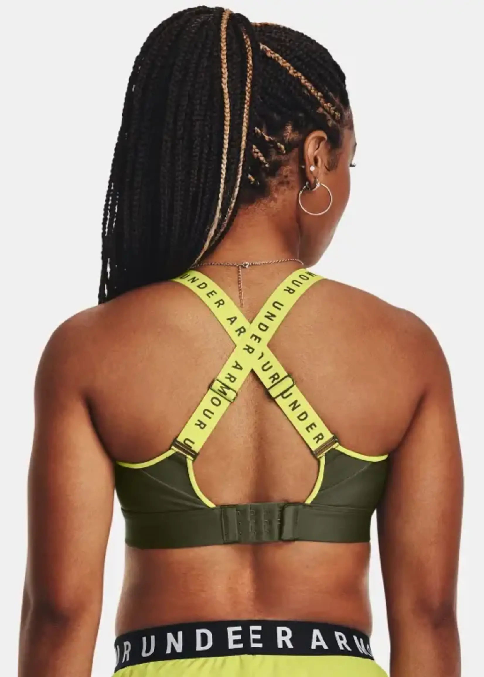 Under Armour Ua Infinity High Bra-Grn