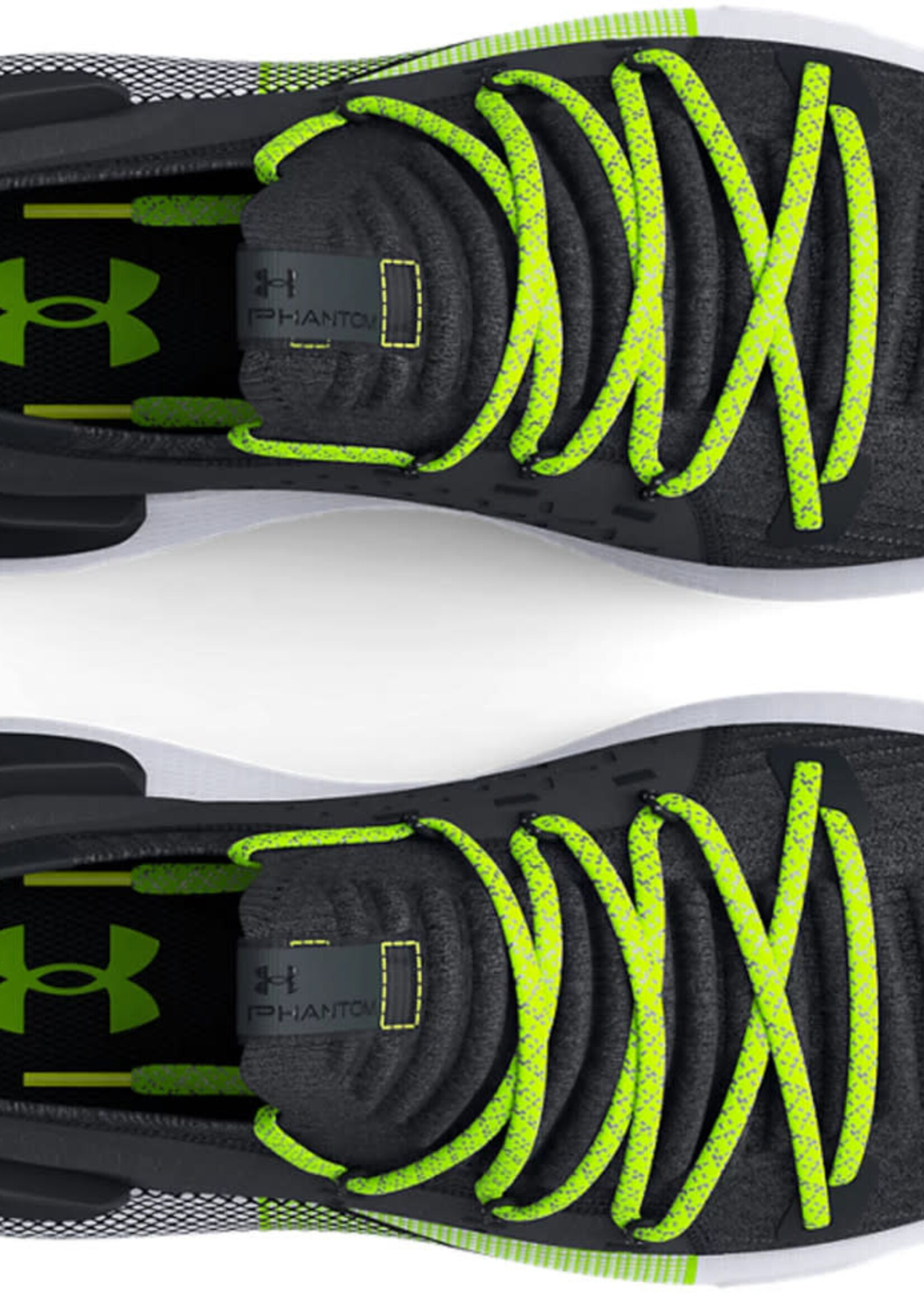 Under Armour UA W HOVR Phantom 3 -Blk Neon Grn