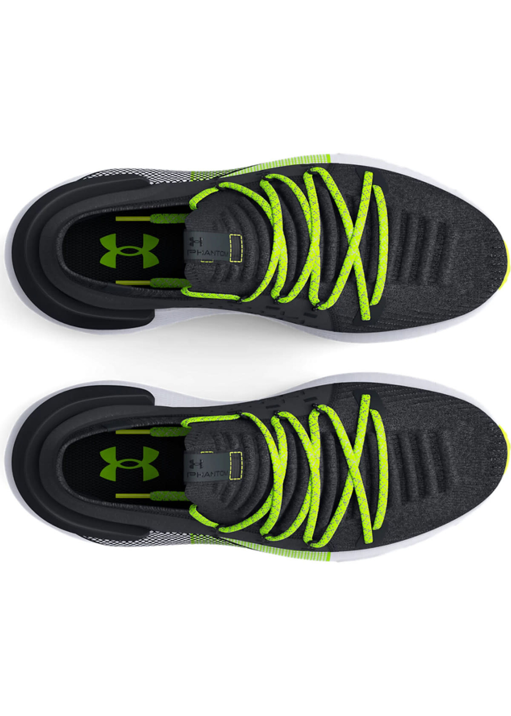 Under Armour UA W HOVR Phantom 3 -Blk Neon Grn