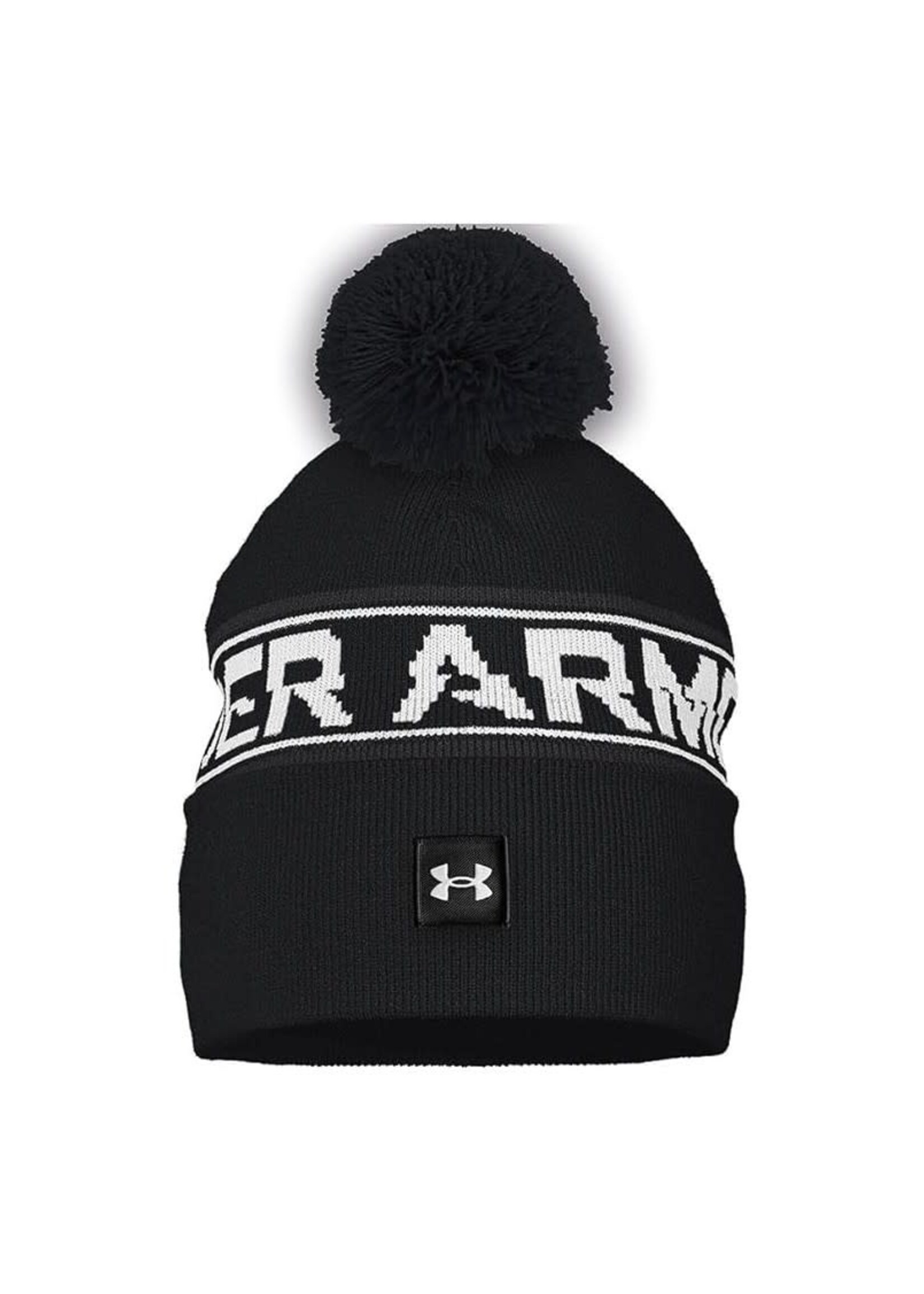 Under Armour Ua Men'S Halftime Pom Beanie-Blk