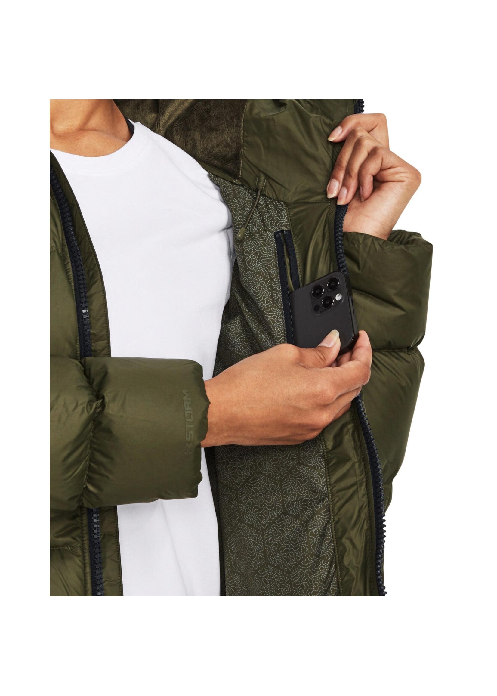 Under Armour Ua Storm Cgi Down Jacket-Grn