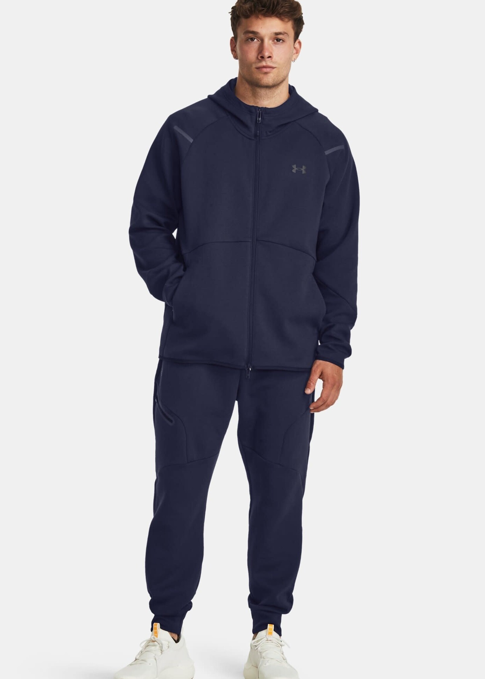 Under Armour Unstoppable Fleece FZ Hoodie - navy