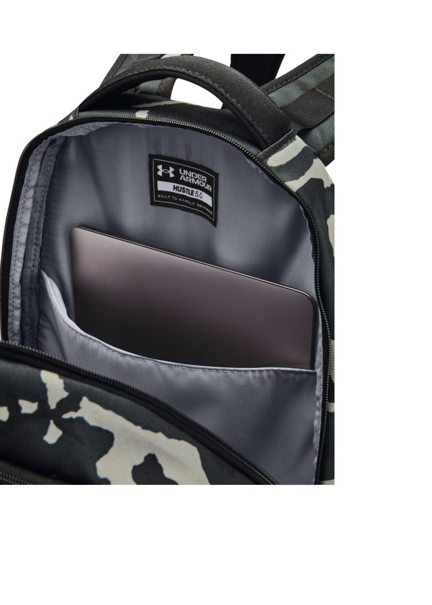 Under Armour UA Hustle 5.0 Backpack-Camo