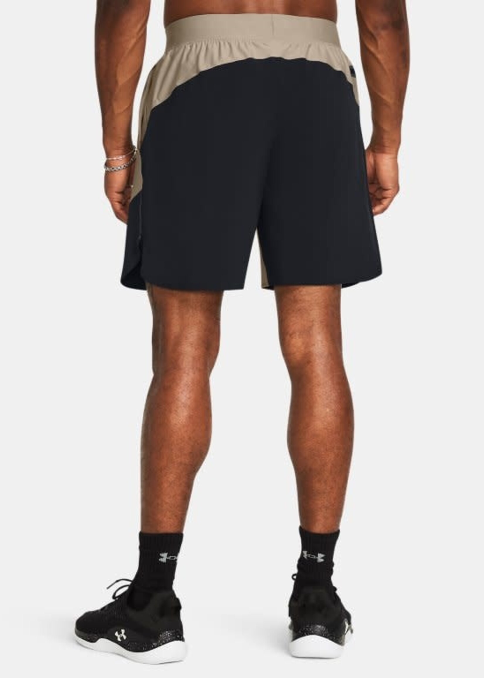 Under Armour UA Peak Woven Hybrid Short-BRN