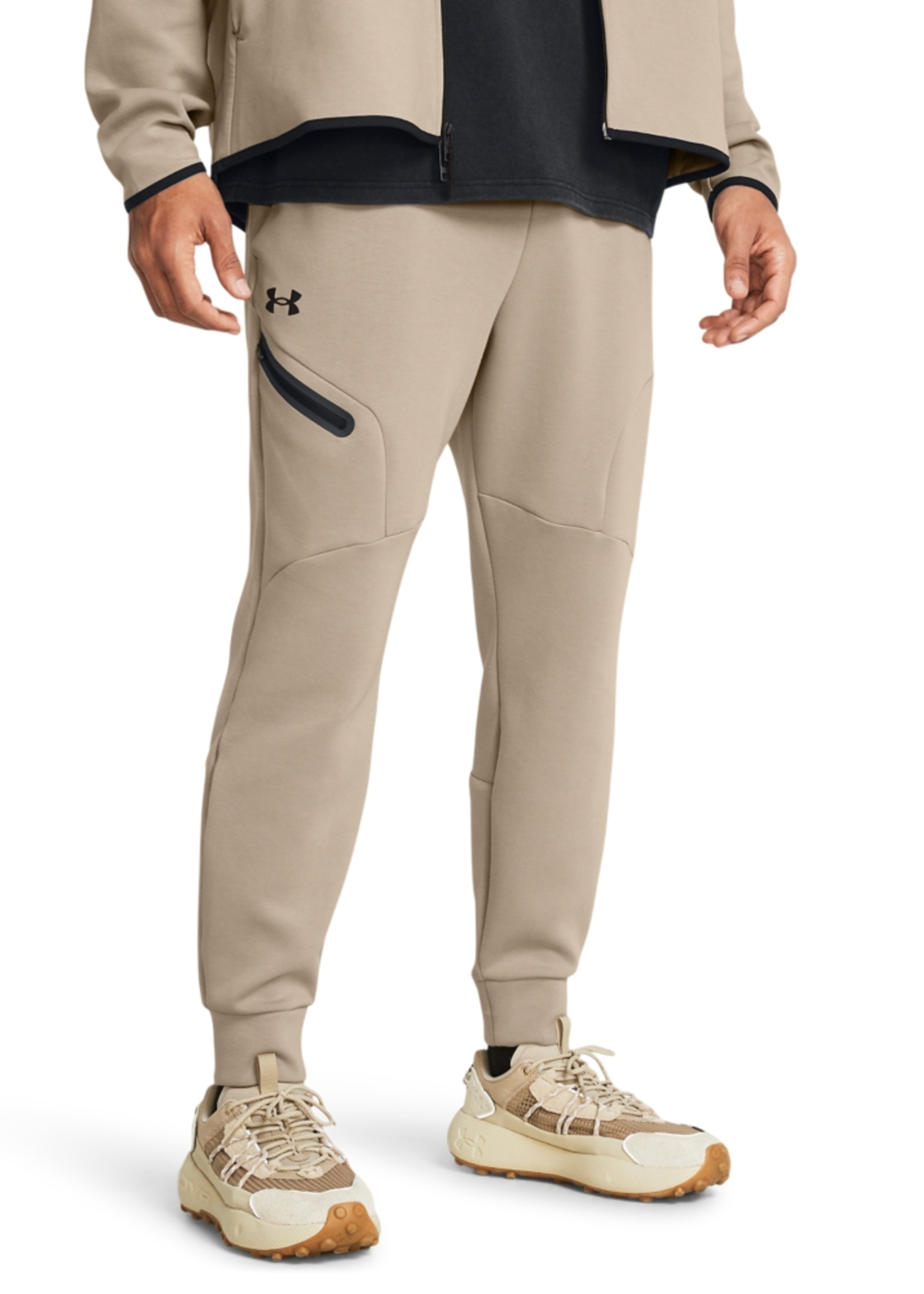 Under Armour UA Unstoppable Flc Joggers-BRN