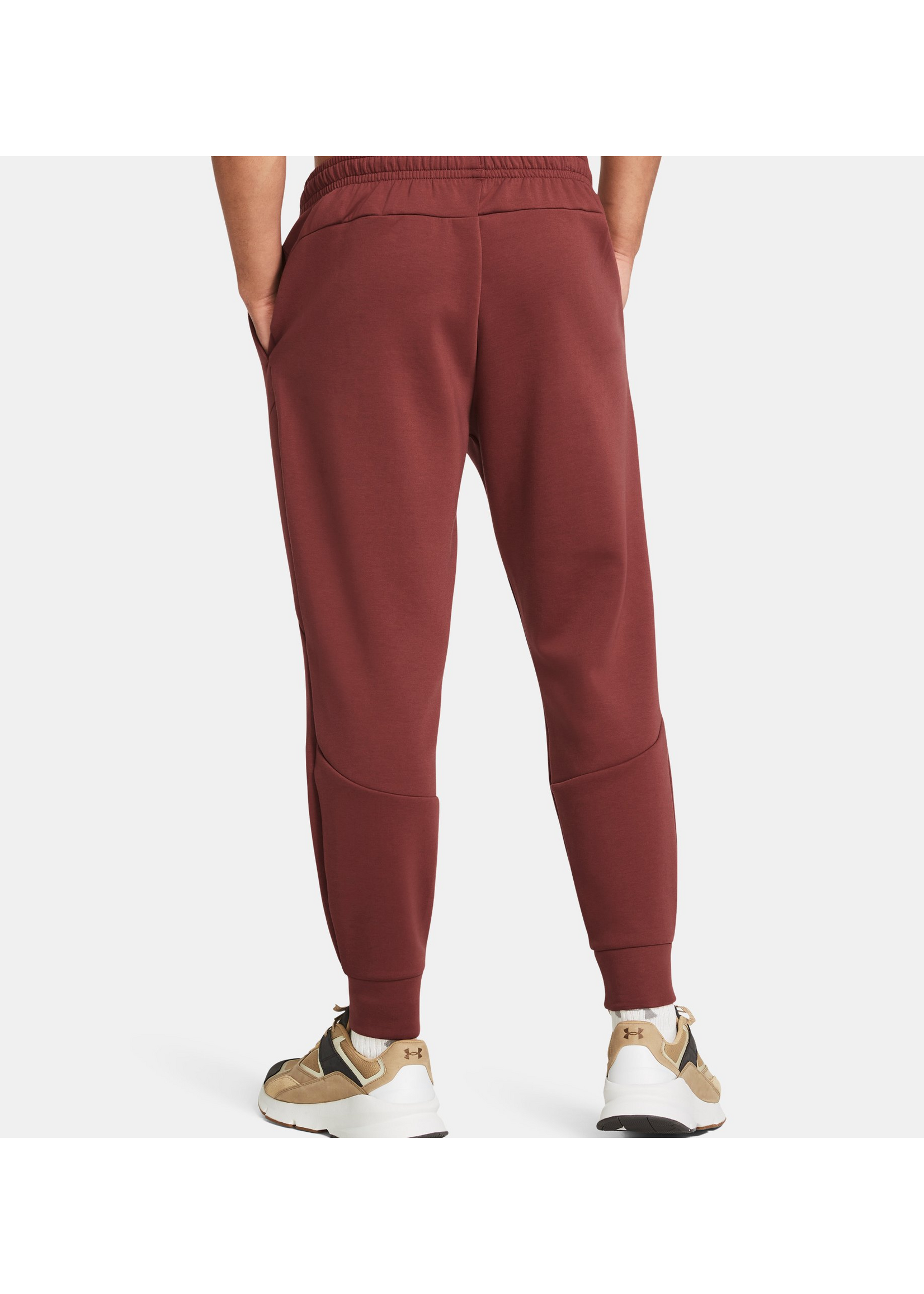 Under Armour UA Unstoppable Flc Joggers-RED