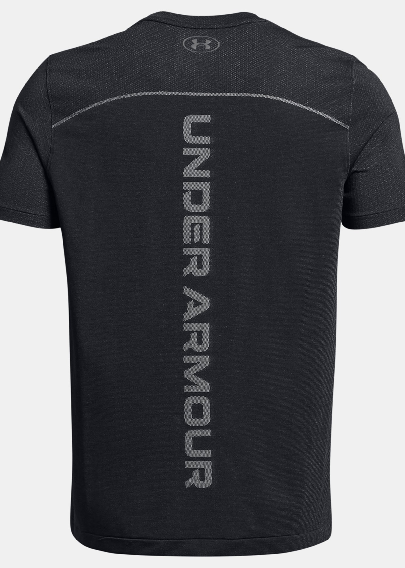 Under Armour UA Rush Seamless Wordmark SS-BLK