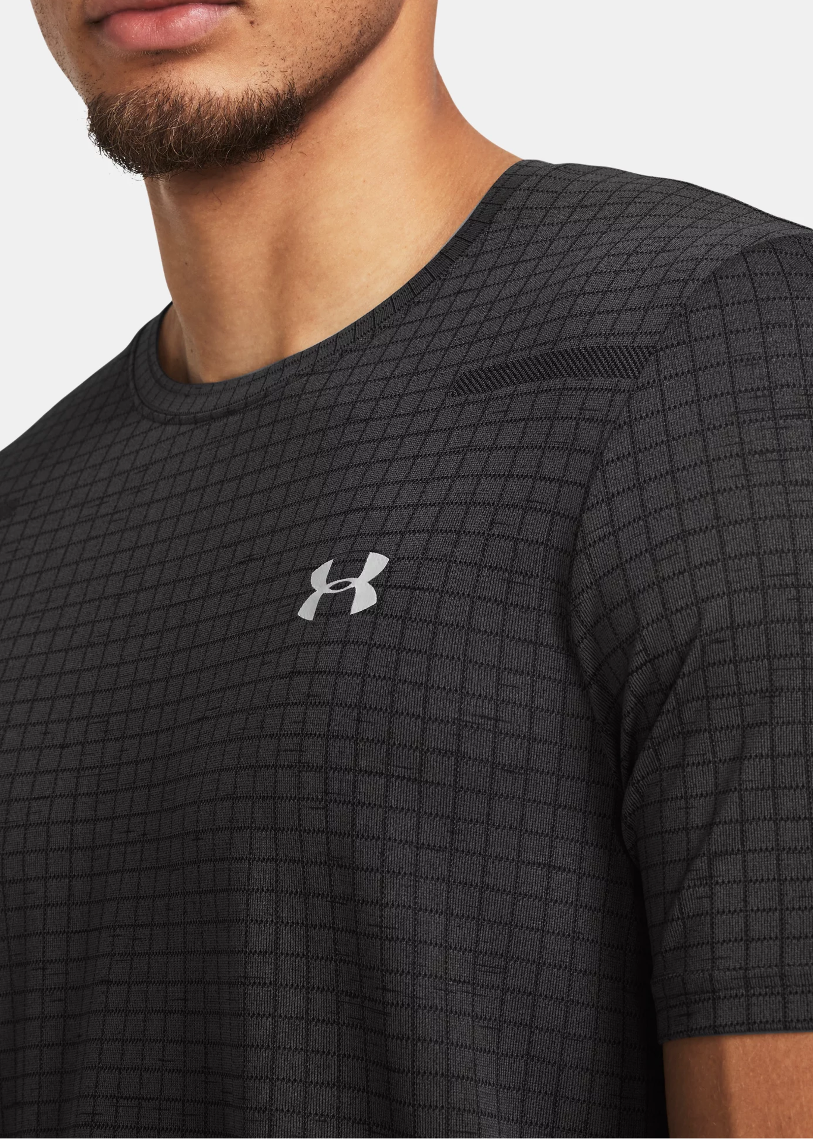 Under Armour Vanish Seamless Grid SS-GRY