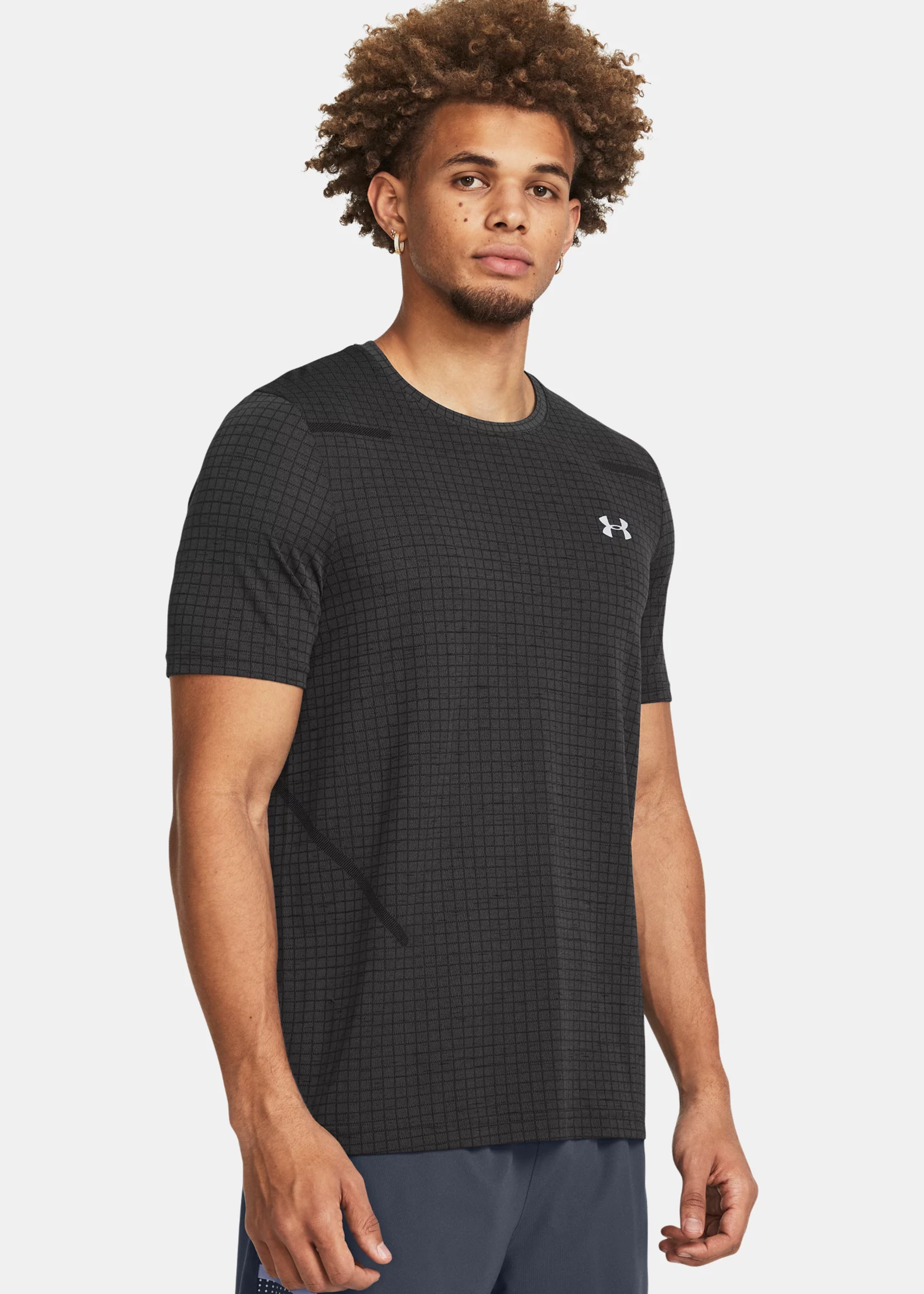 Under Armour Vanish Seamless Grid SS-GRY