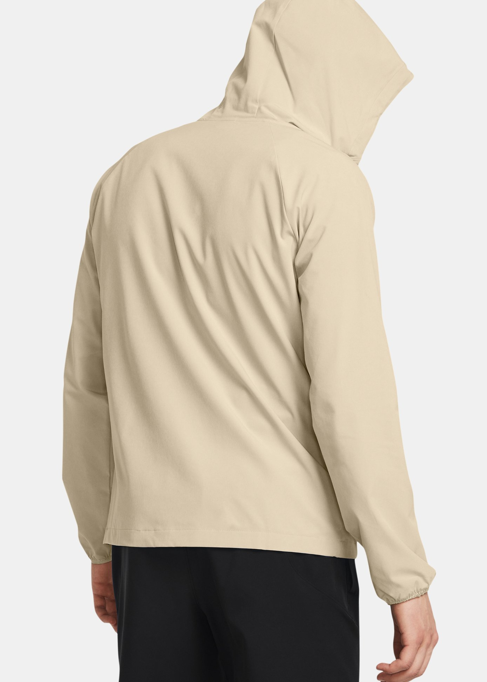 Under Armour UA Stretch Woven Windbreaker-BRN