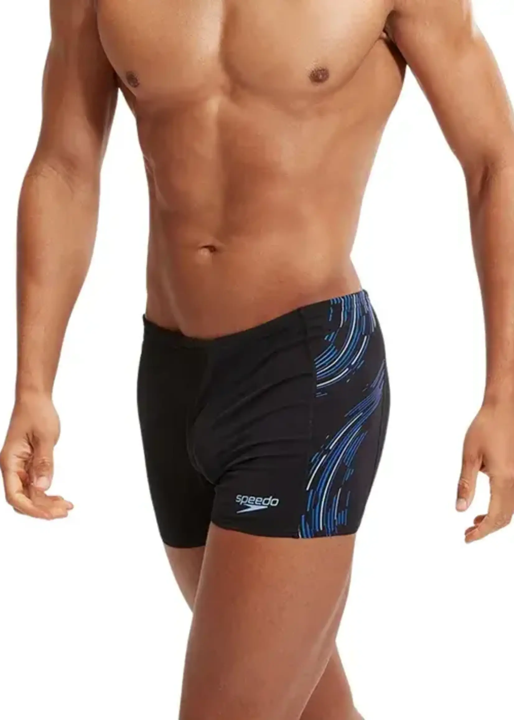 Speedo ECO+ Tech Panel Aquashort BLACK/BLUE