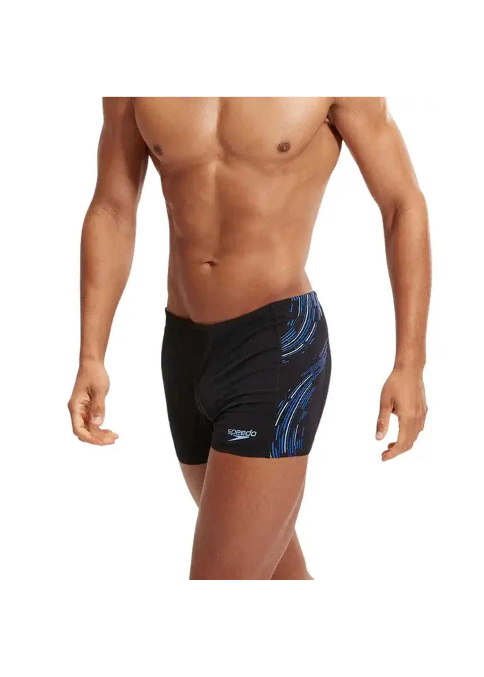 Speedo ECO+ Tech Panel Aquashort BLACK/BLUE