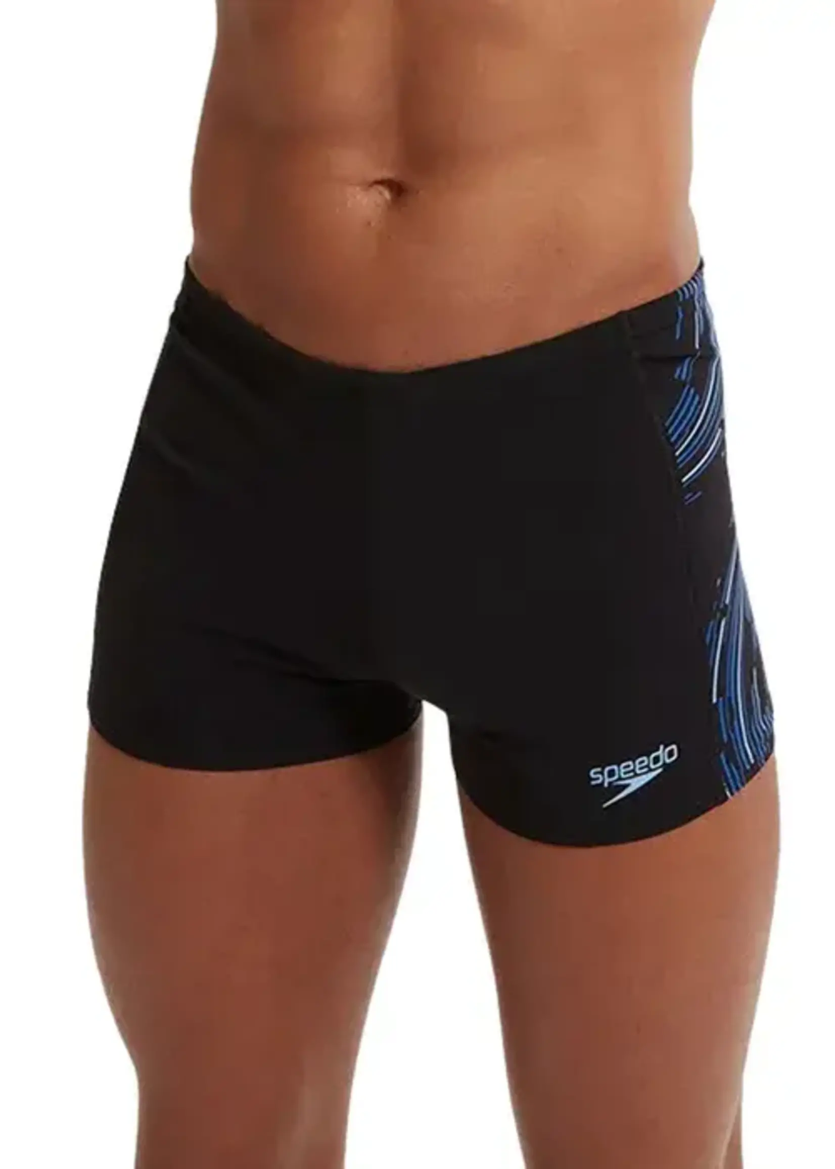 Speedo ECO+ Tech Panel Aquashort BLACK/BLUE