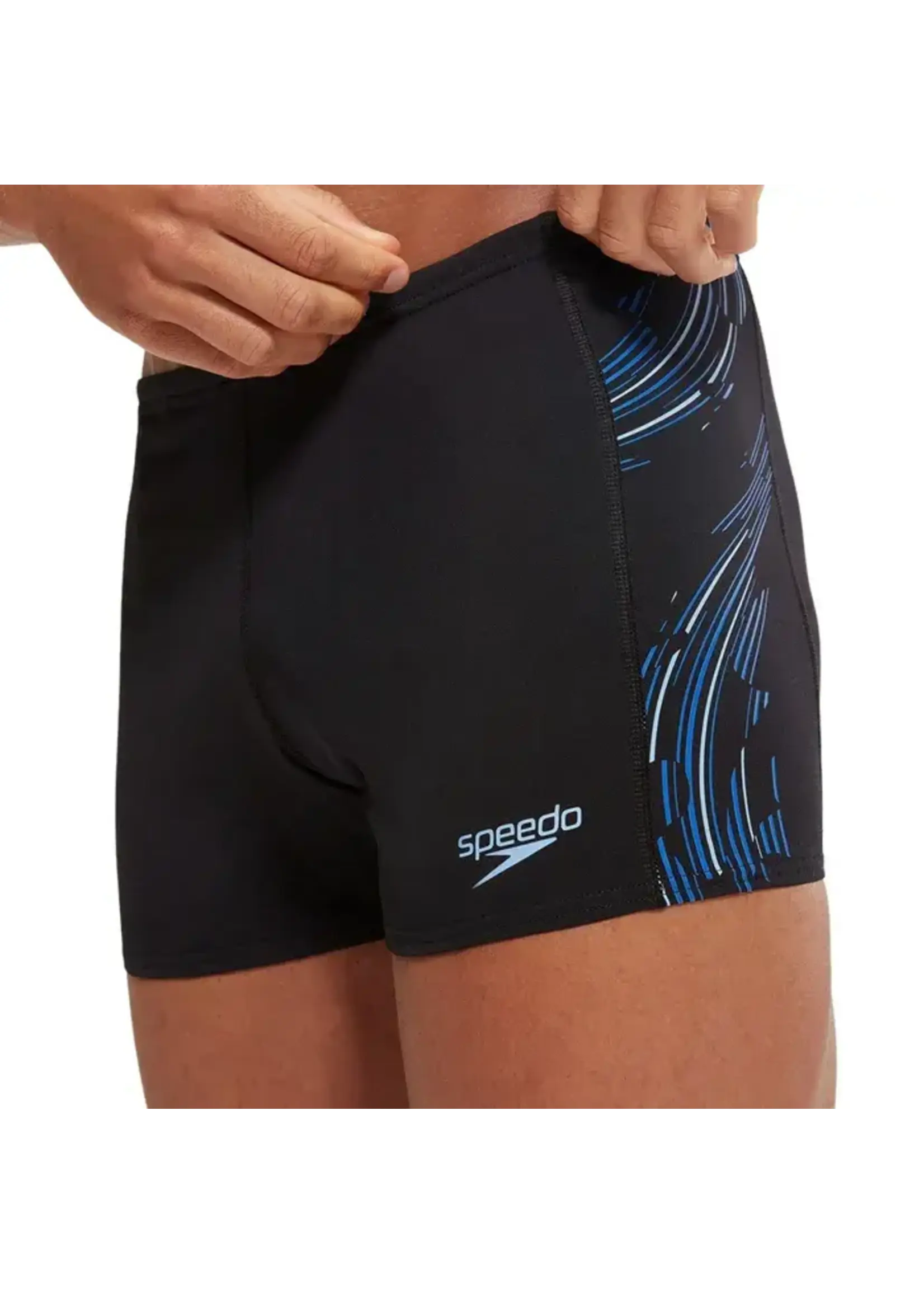 Speedo ECO+ Tech Panel Aquashort BLACK/BLUE