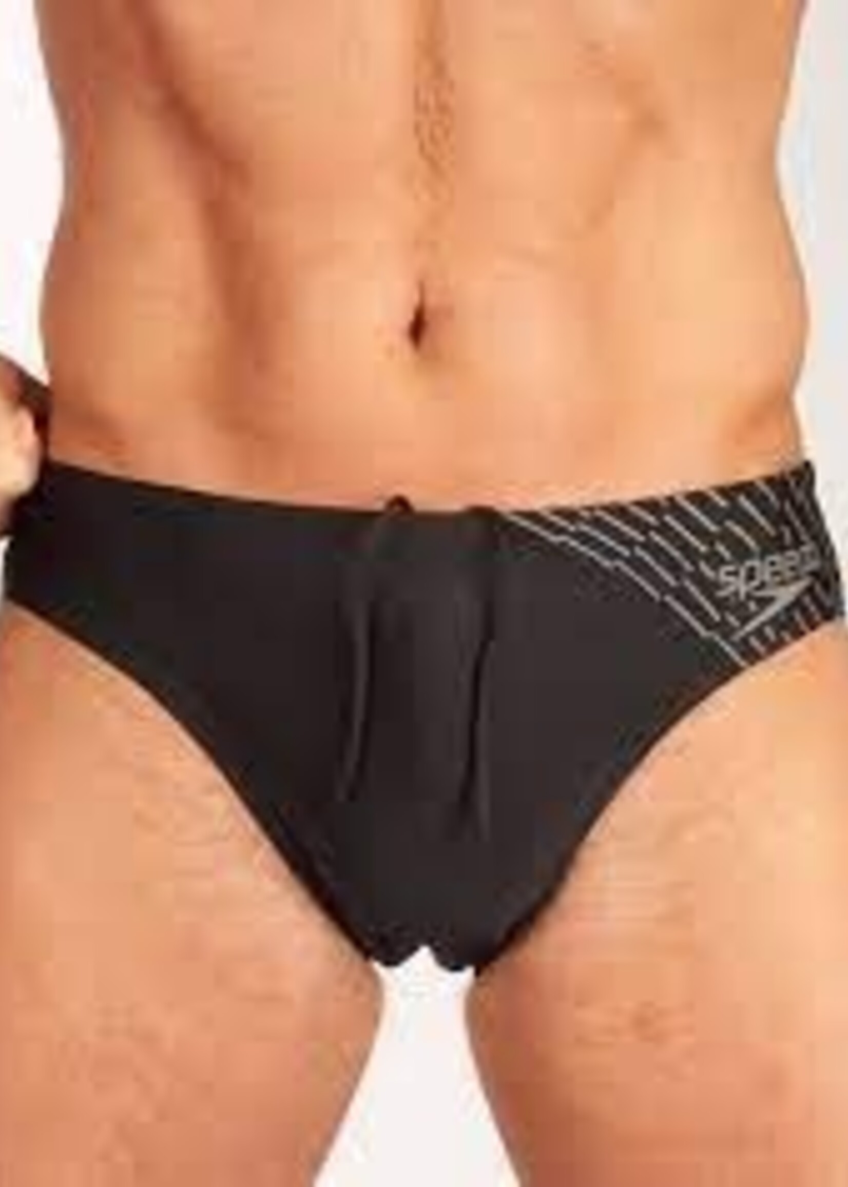 Speedo ECO Medley Logo Brief 7CM BLACK/GREY