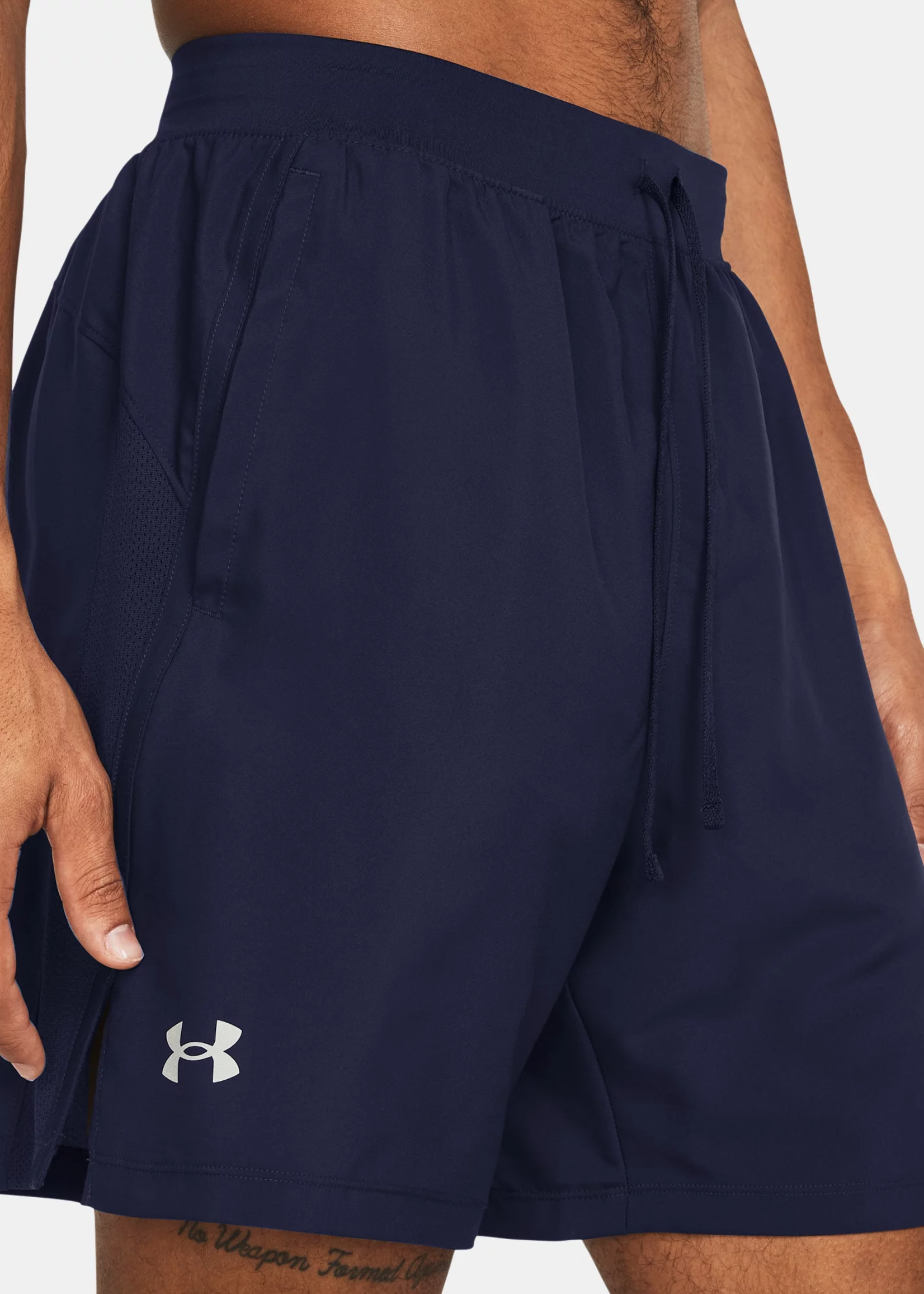Under Armour UA Launch 7'' UNLINED Shorts-BLU