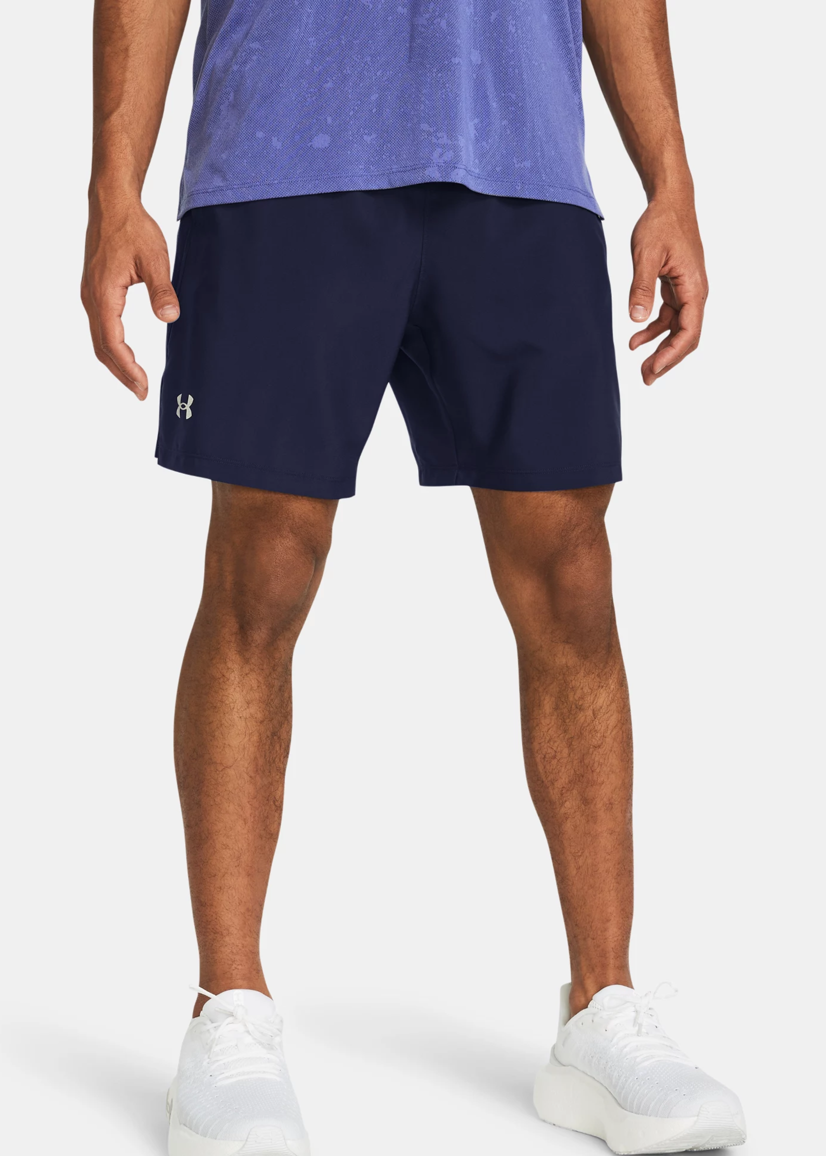 Under Armour UA Launch 7'' UNLINED Shorts-BLU