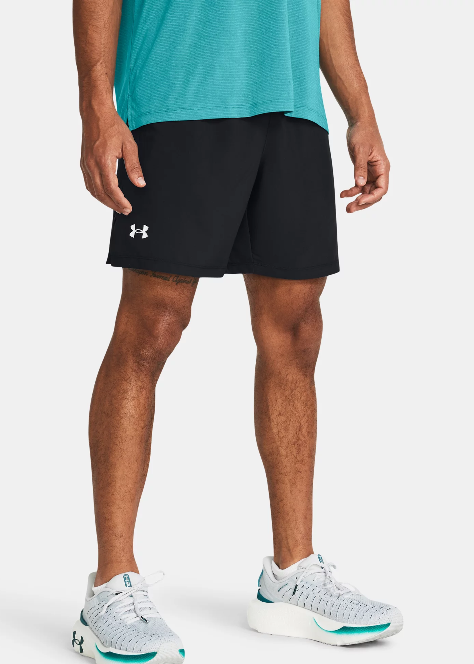 Under Armour UA Launch 7'' UNLINED Shorts-BLK