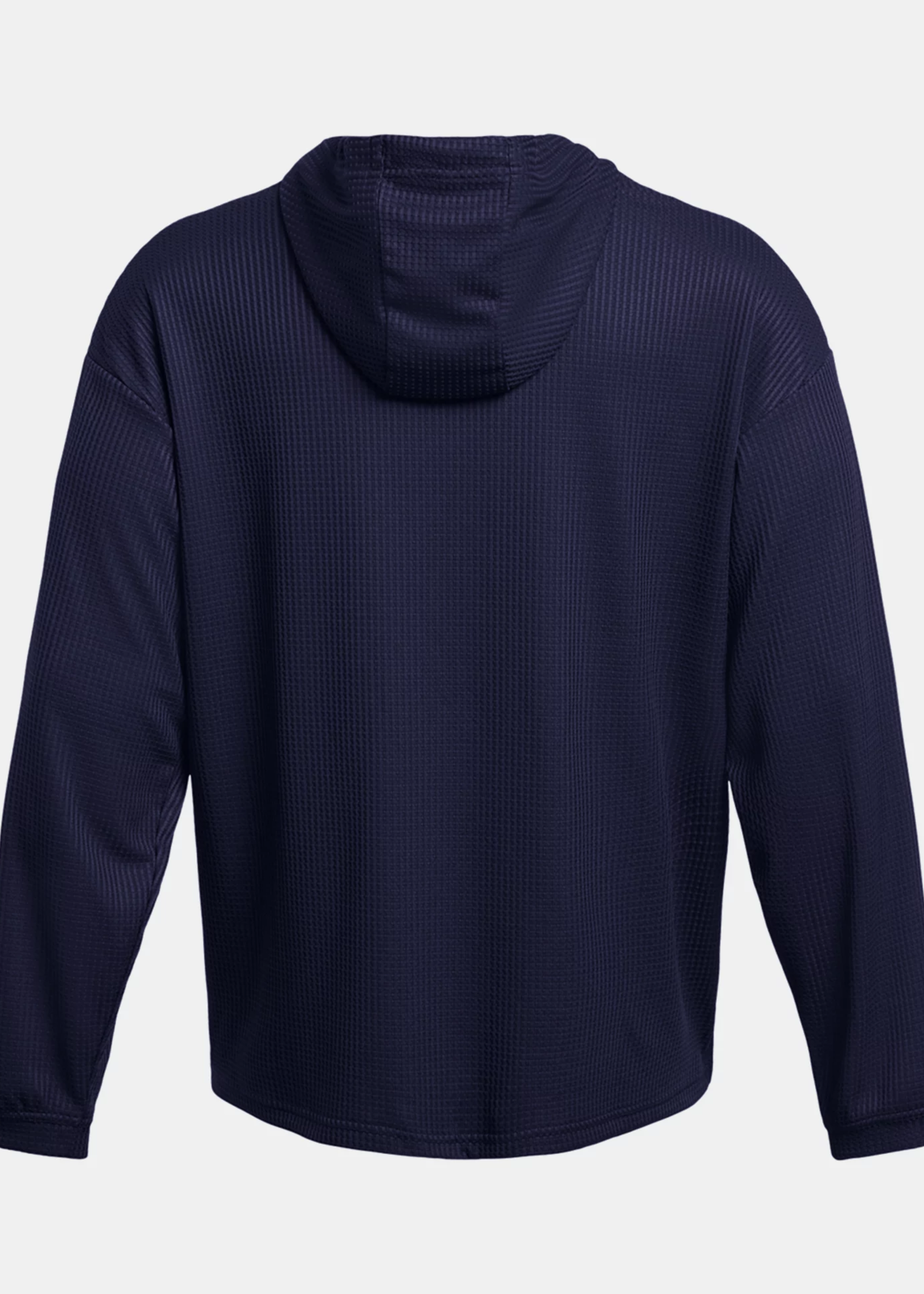 Under Armour UA Rival Waffle Hoodie-BLU