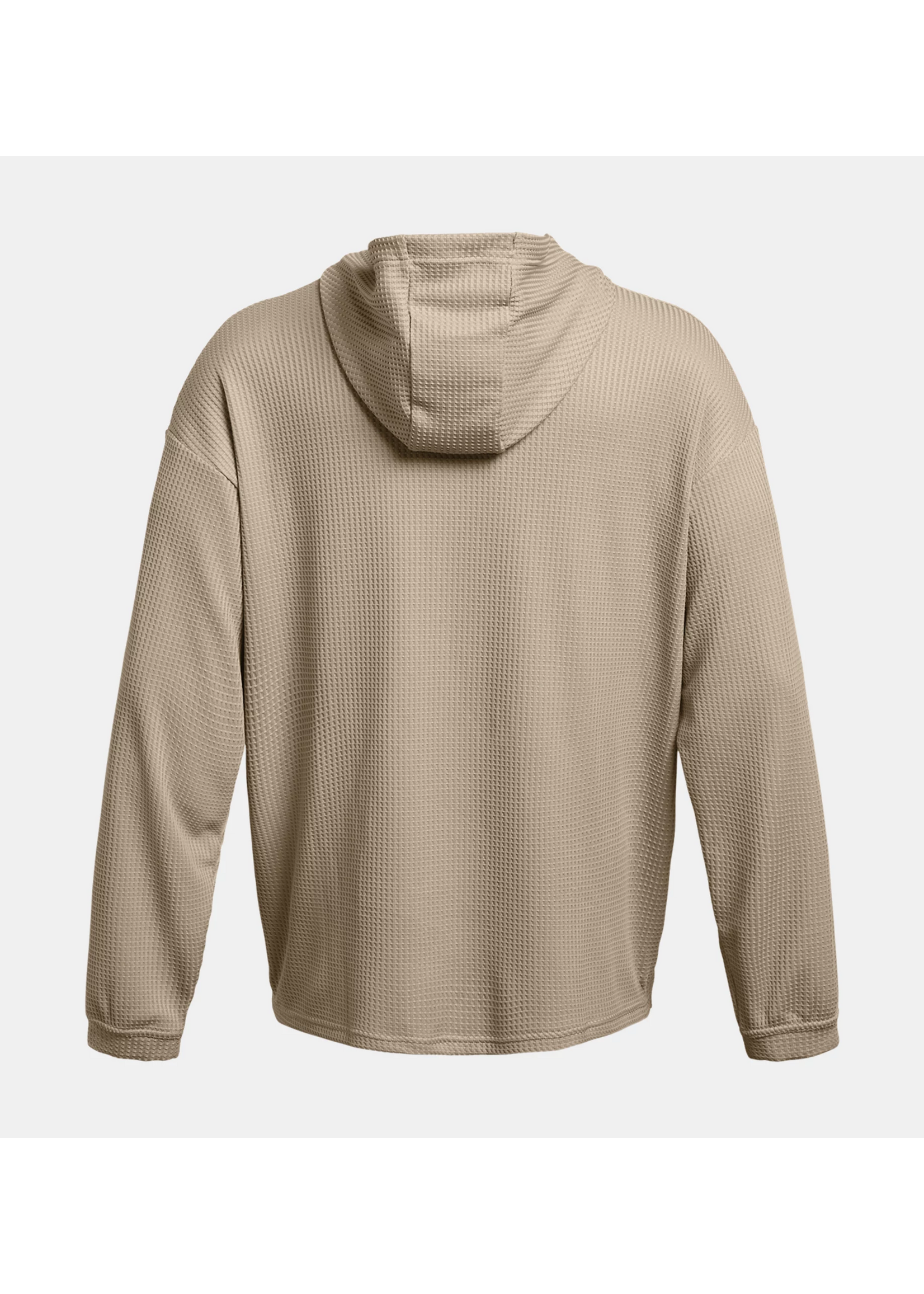 Under Armour UA Rival Waffle Hoodie-BRN