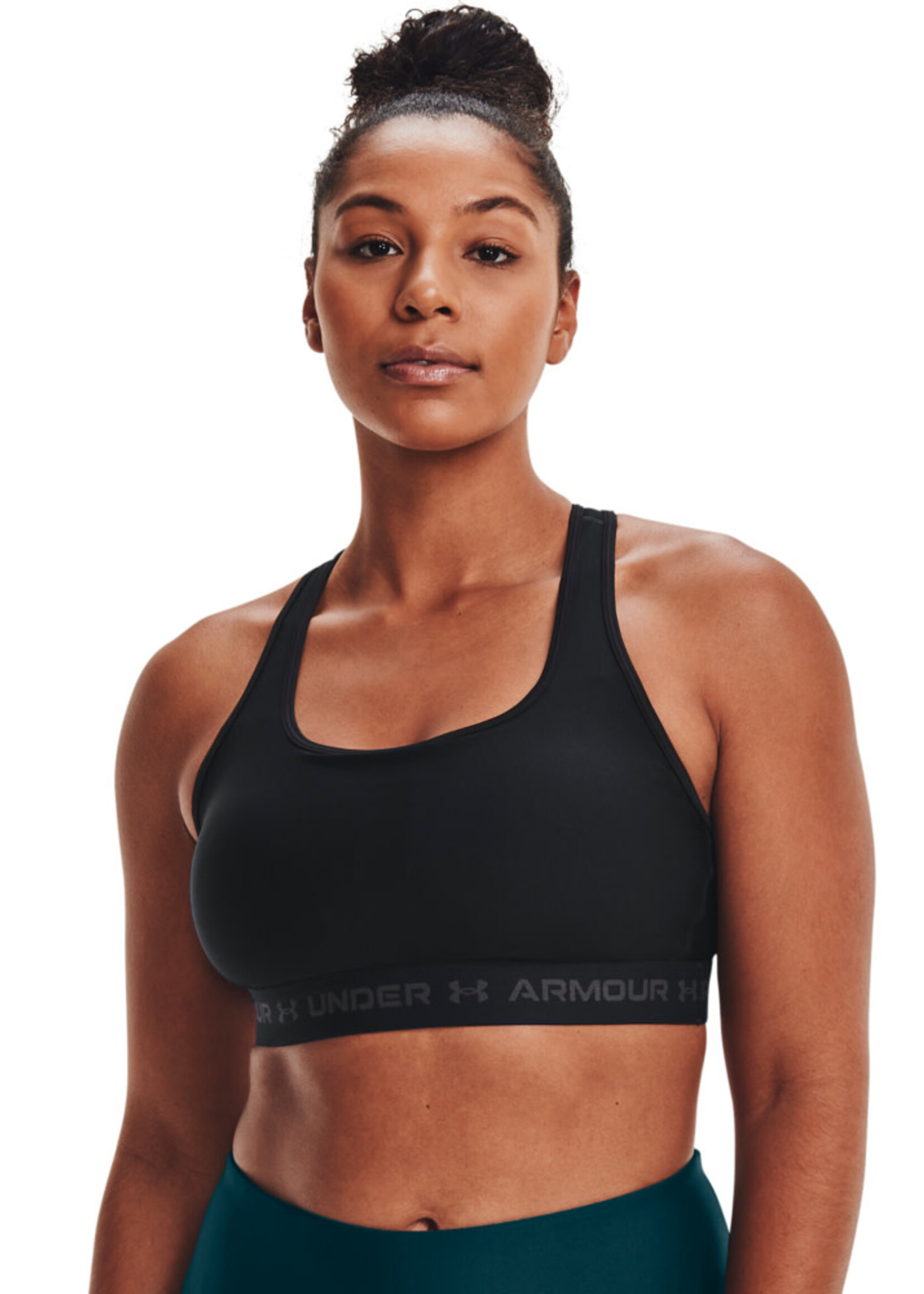 Under Armour UA Crossback Mid Bra-Black