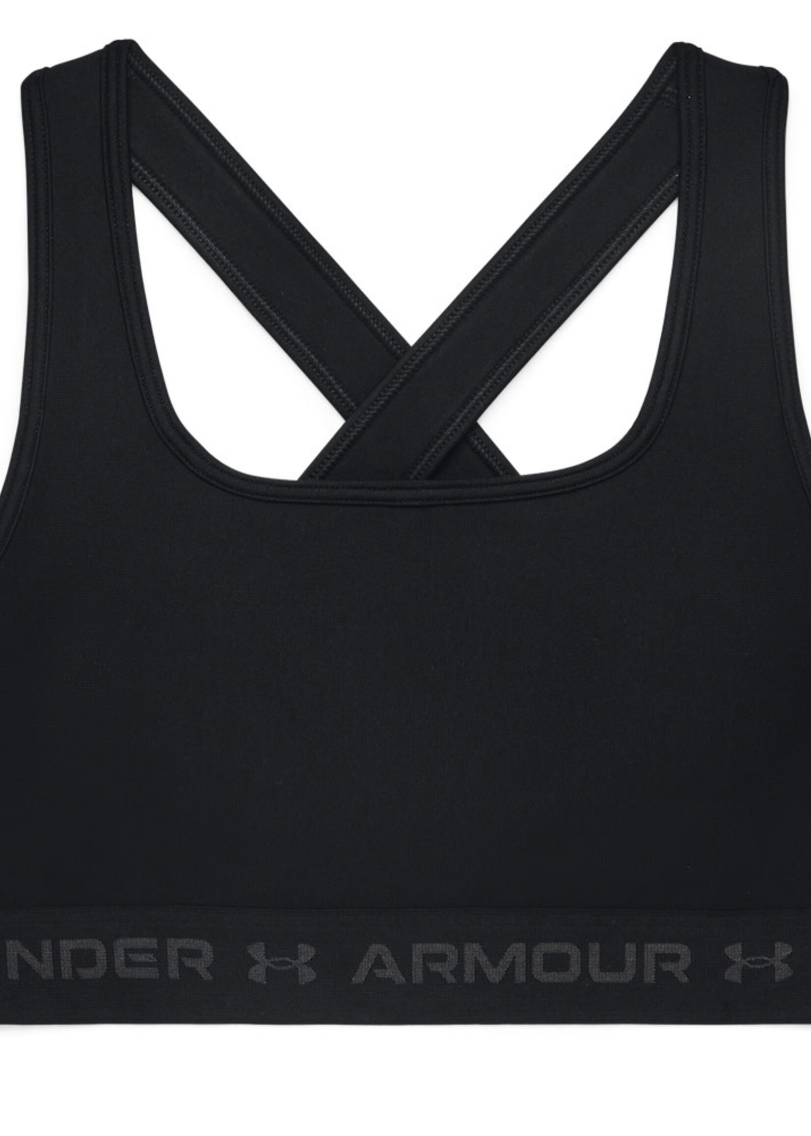 Under Armour UA Crossback Mid Bra-Black