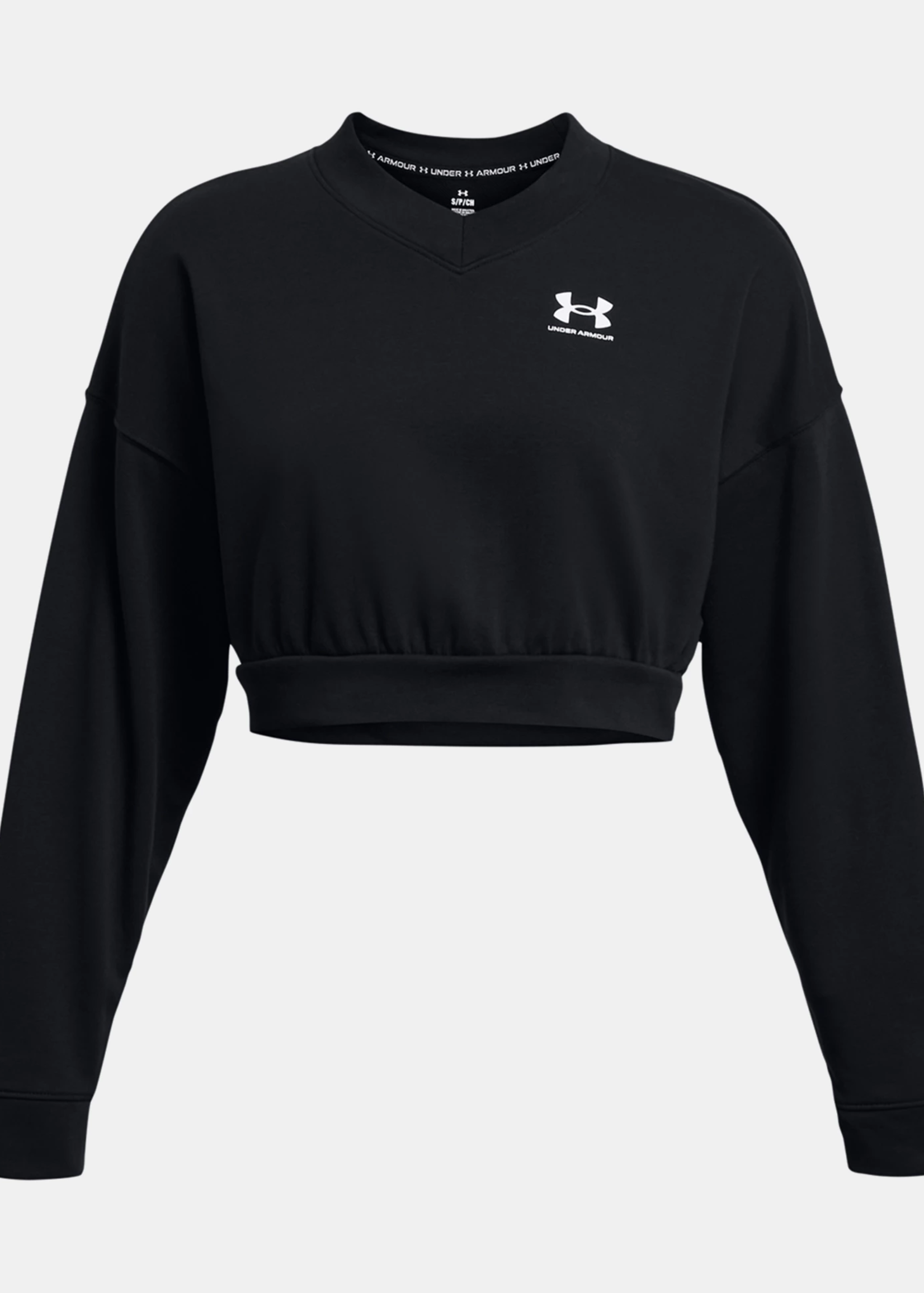 Under Armour Women's UA Rival Terry Oversized Crop Crew