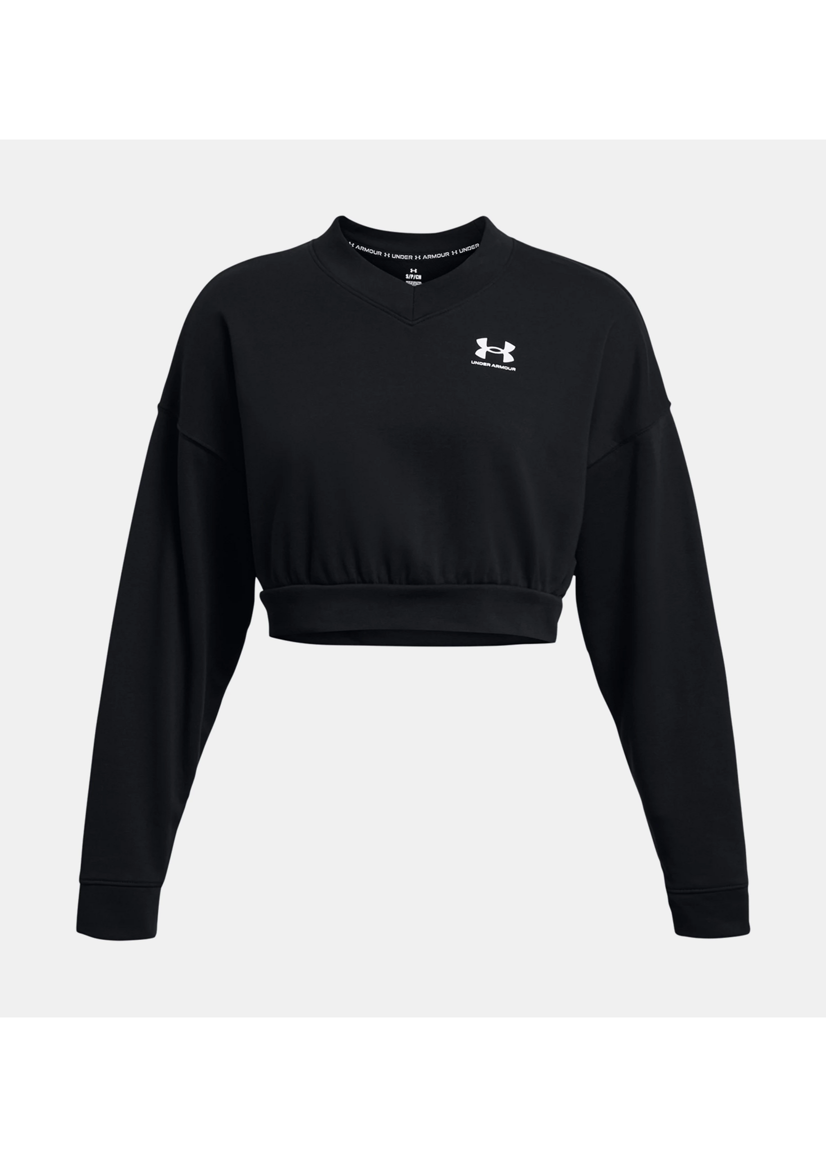 Under Armour Women's UA Rival Terry Oversized Crop Crew