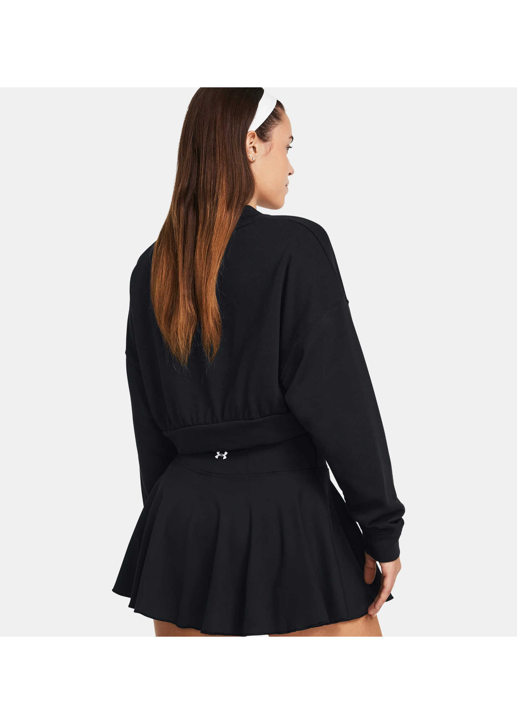 Under Armour Women's UA Rival Terry Oversized Crop Crew