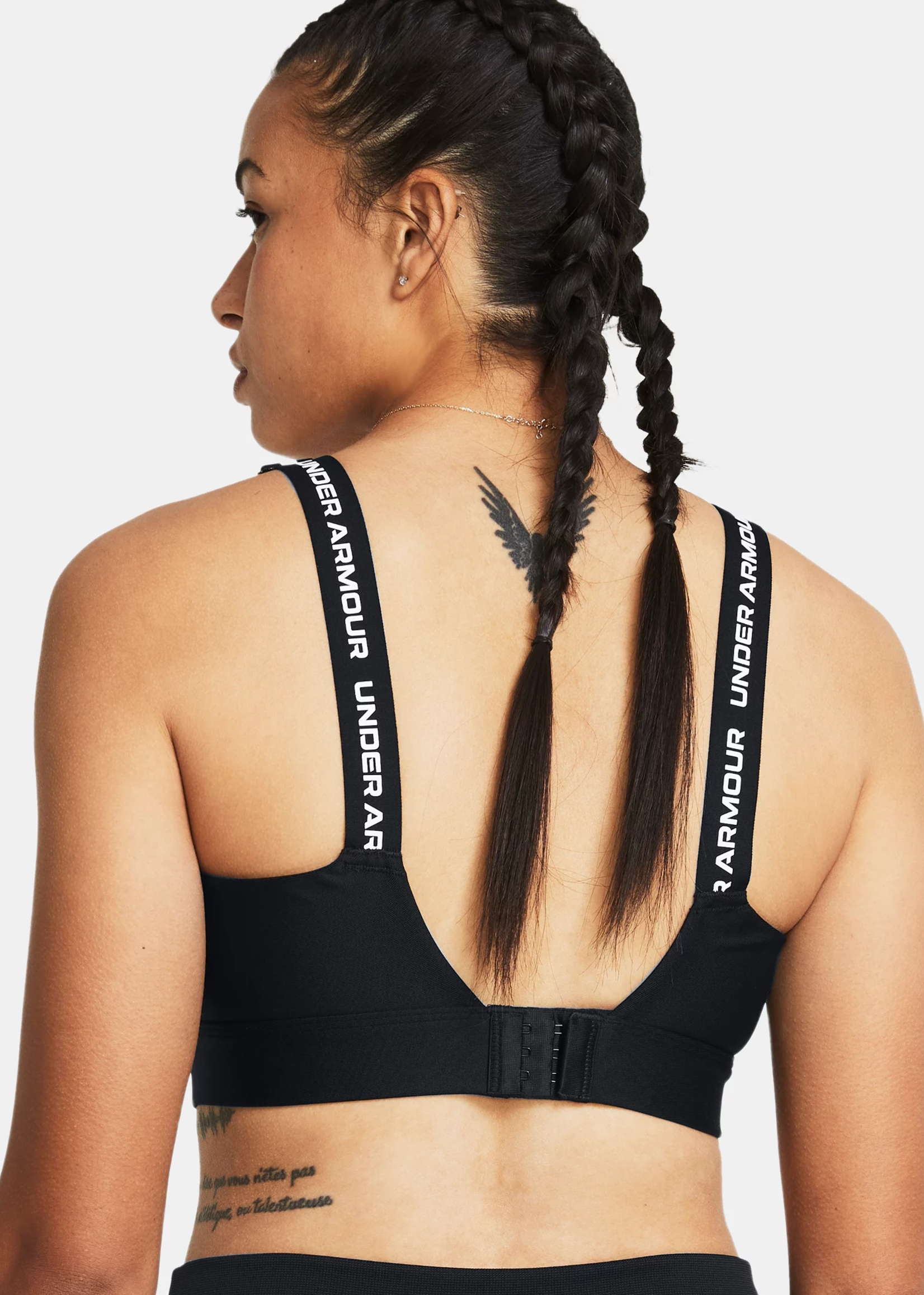 Under Armour UA Infinity High Bra-Black--White