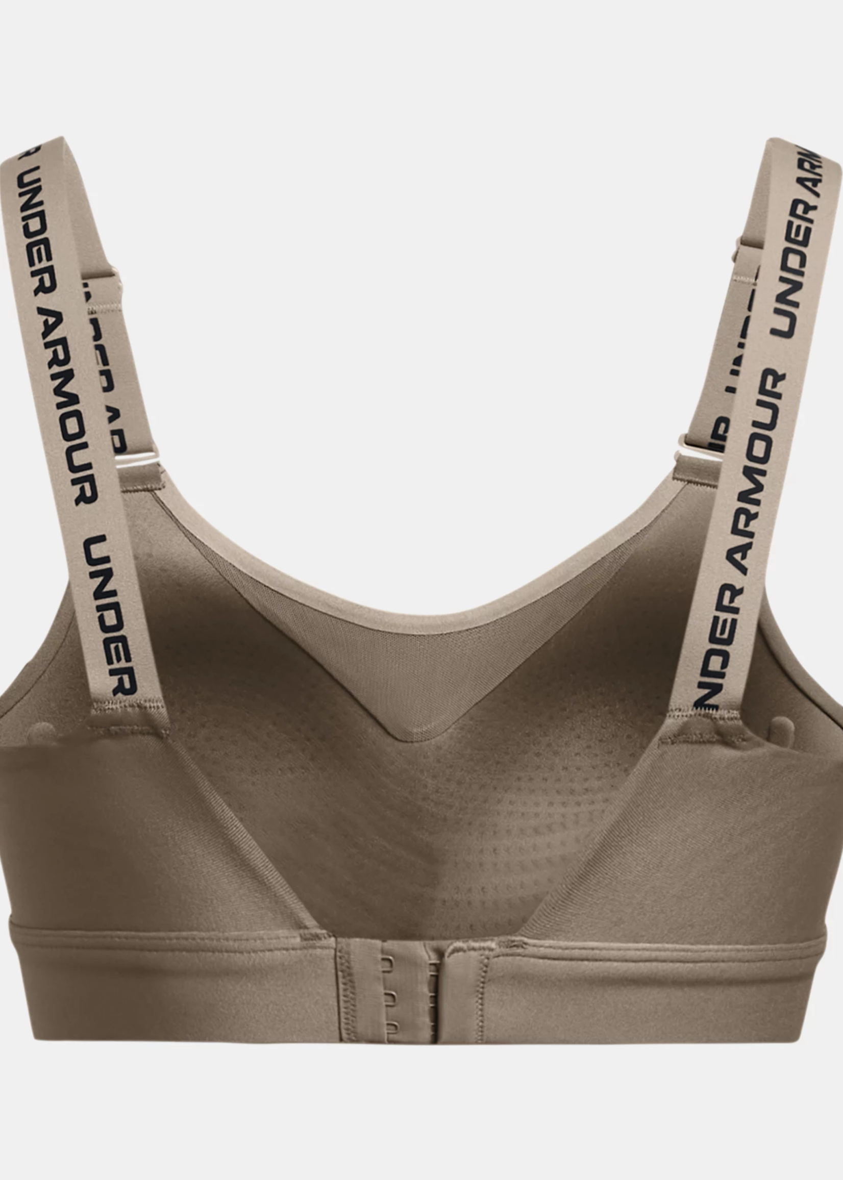 Under Armour UA Infinity High Bra-Taupe Dusk--Black