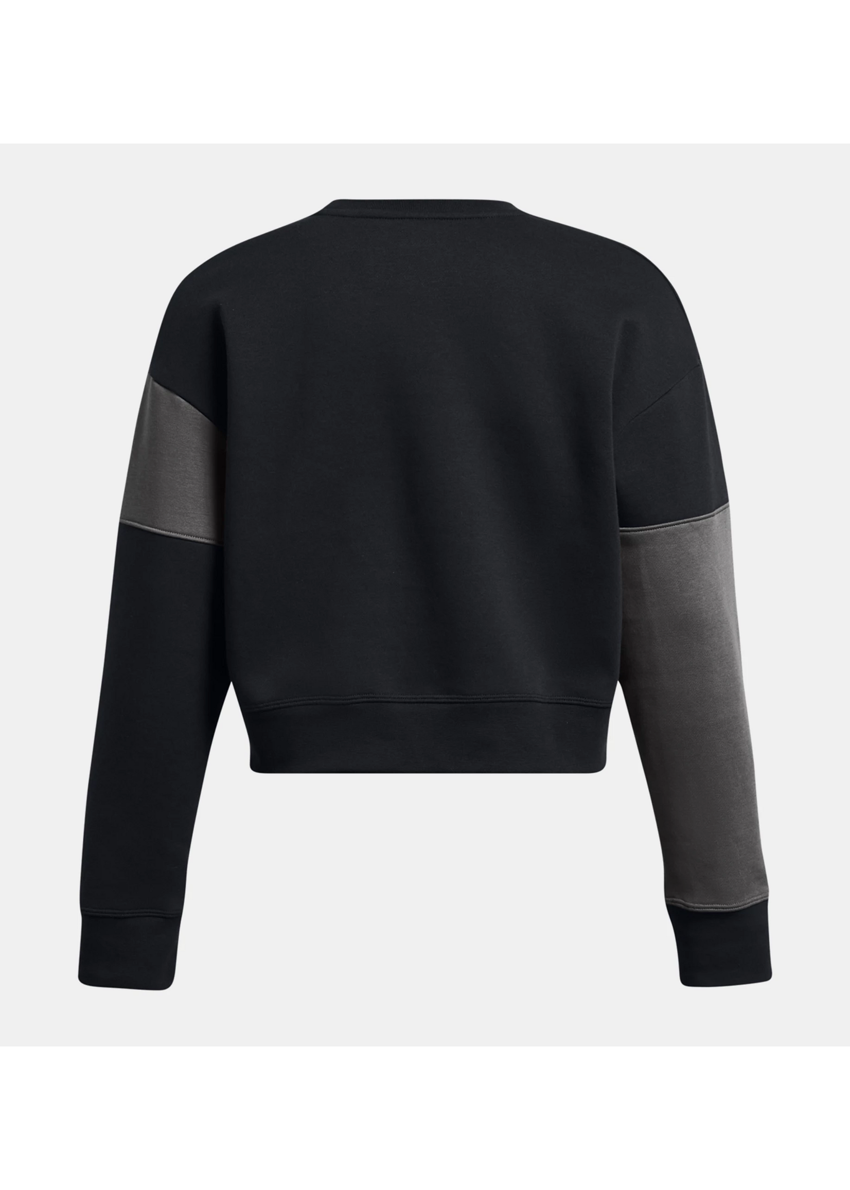 Under Armour Essential Fleece Crop Crew-BLK