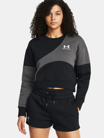 Under Armour Essential Fleece Crop Crew-BLK