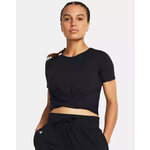 Under Armour Motion Crossover Crop SS-BLK