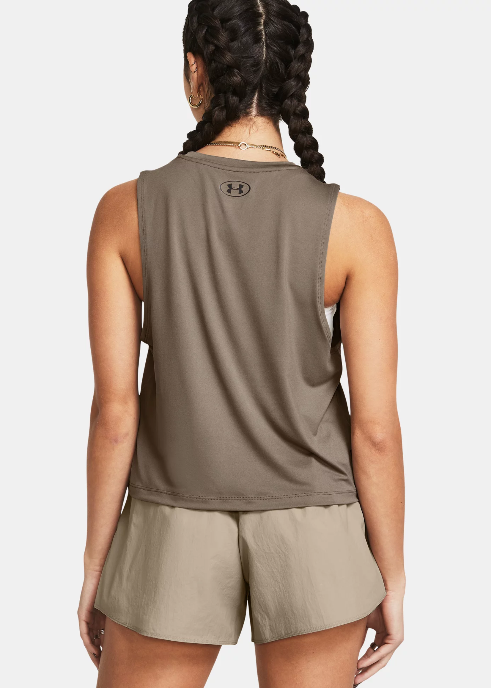 Under Armour Vanish Energy Crop Tank-BRN