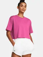 Under Armour Campus Boxy Crop SS-PNK