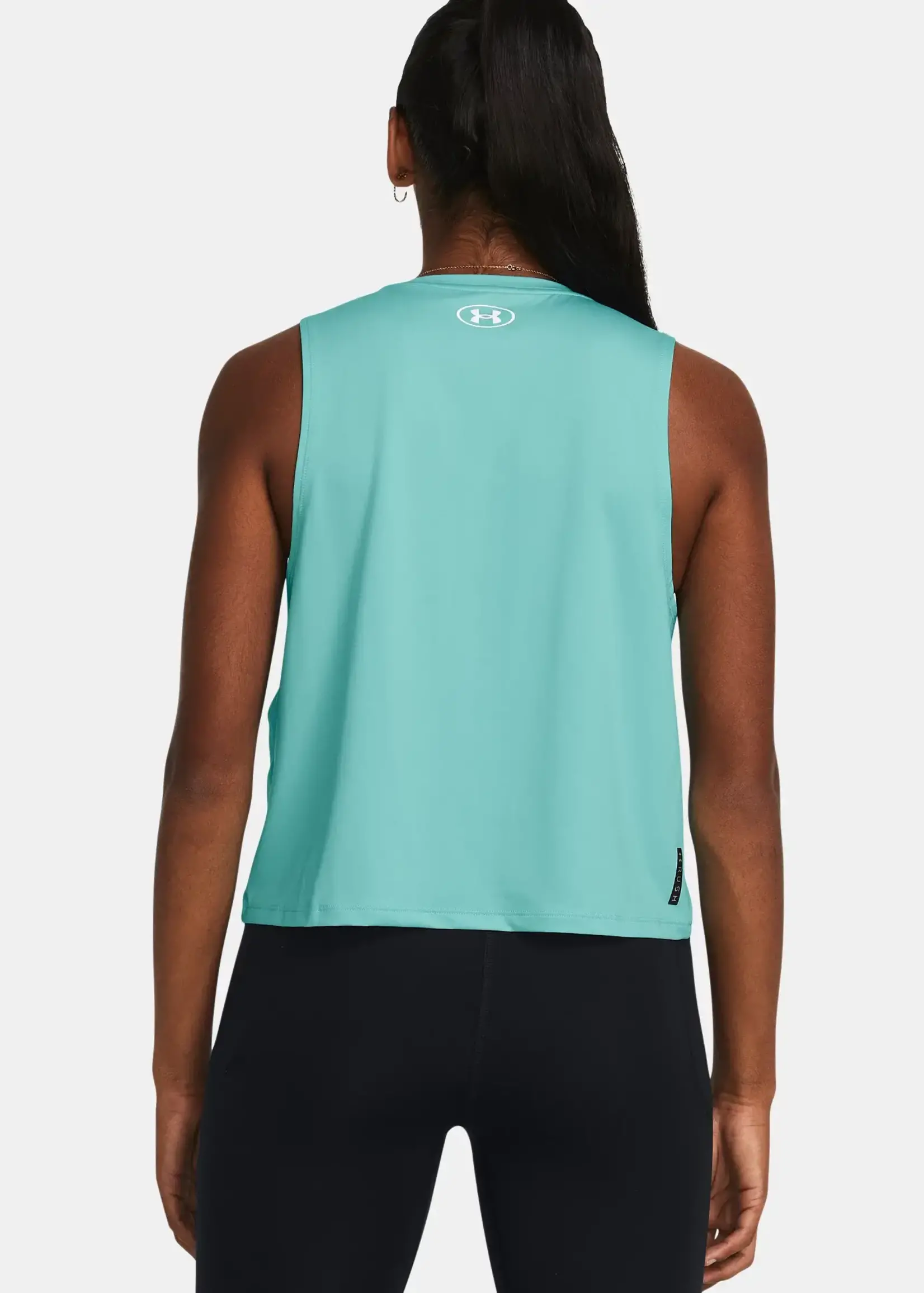 Under Armour Vanish Energy Crop Tank-GRN