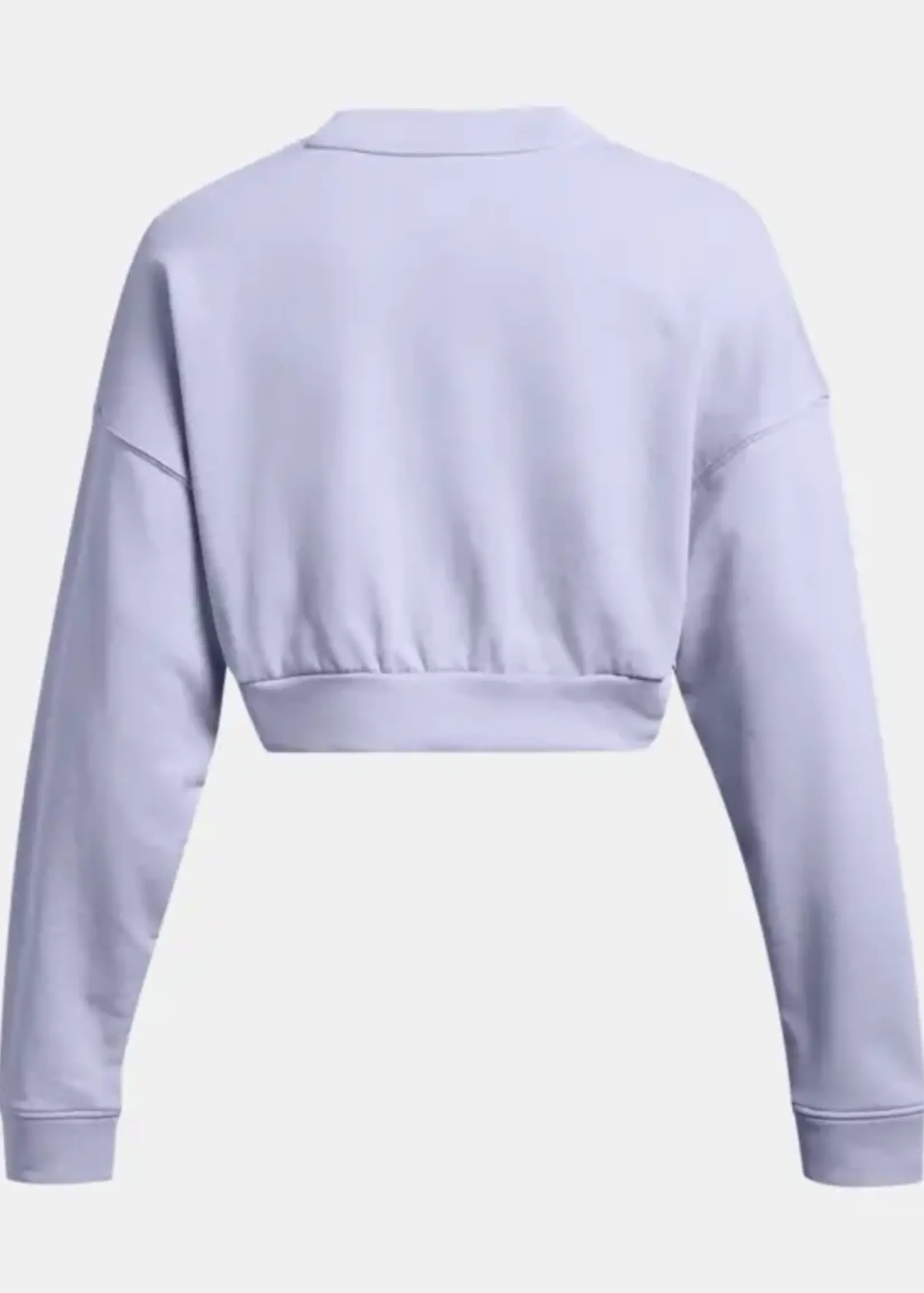 Under Armour UA Rival Terry Oversized Crop Crew-PPL