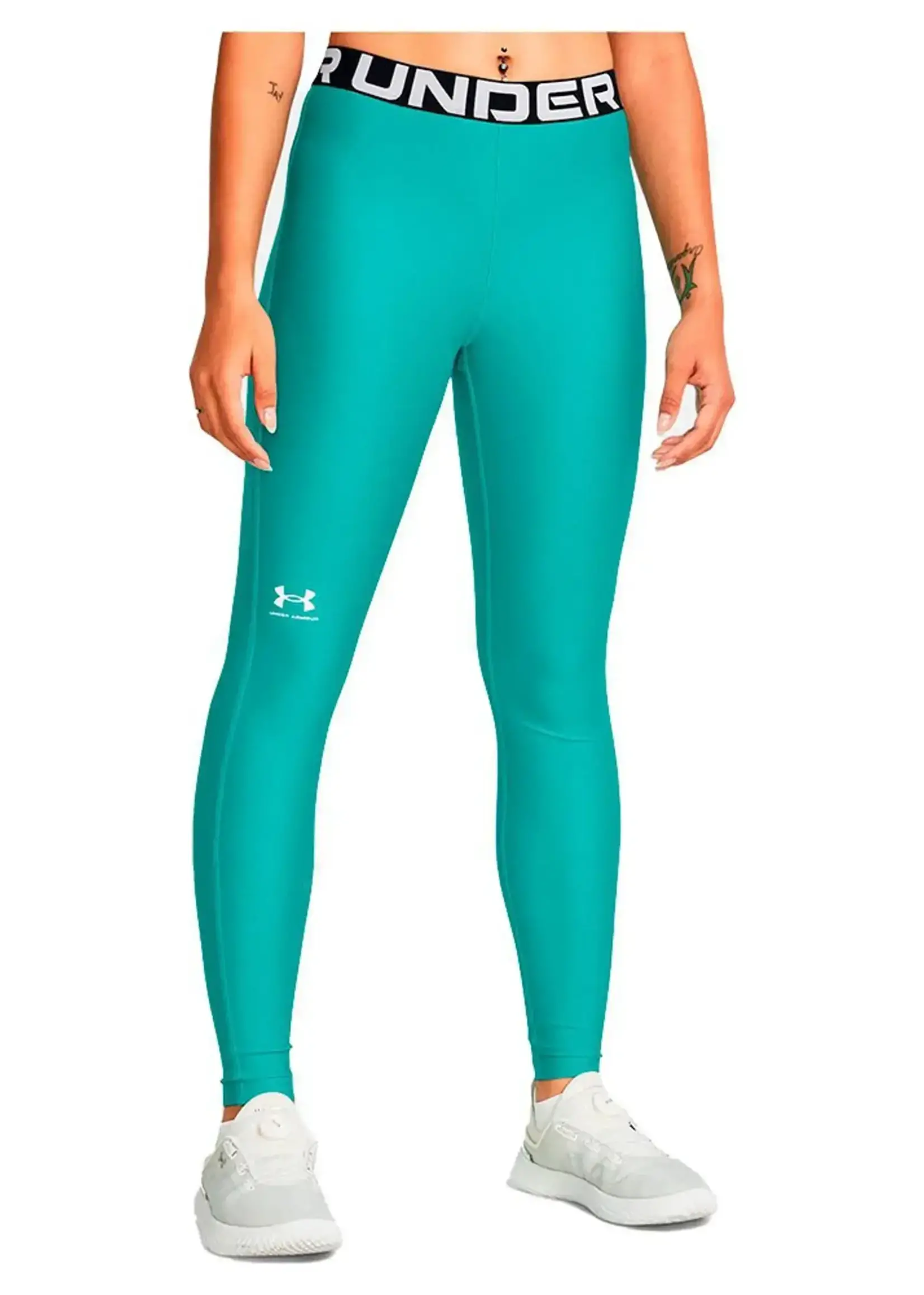 Under Armour UA HG Authentics Legging-GRN