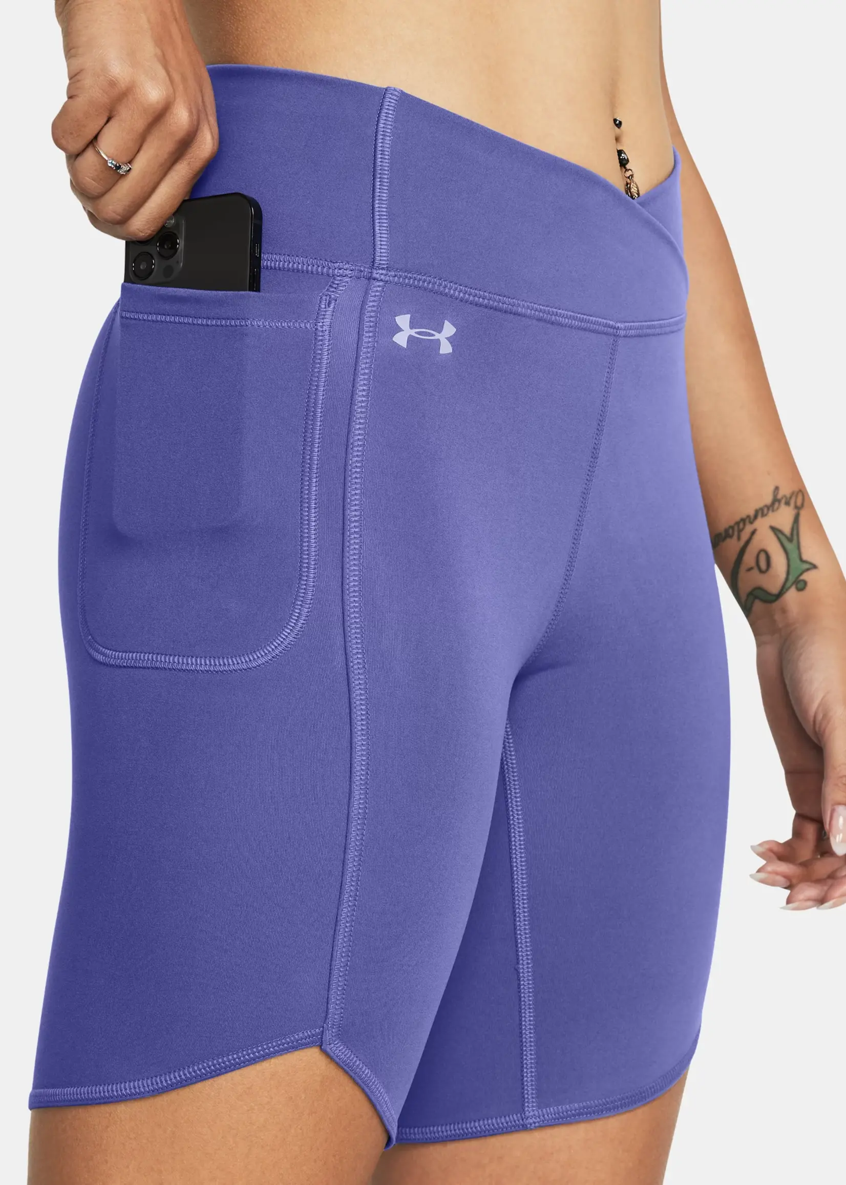 Under Armour Motion Crossover Bike Short-PPL