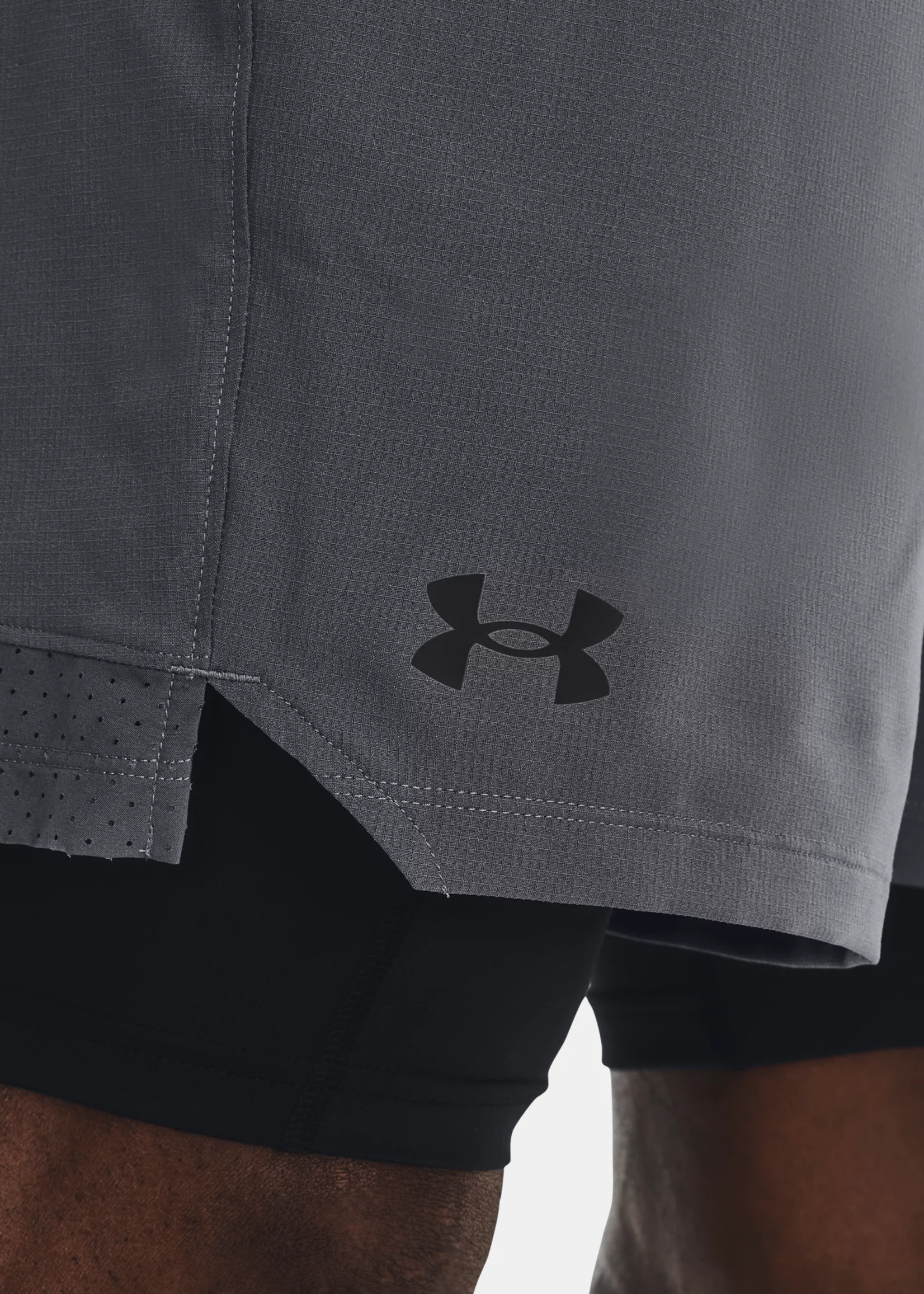 Under Armour UA Vanish Woven 2in1 Sts-GRY