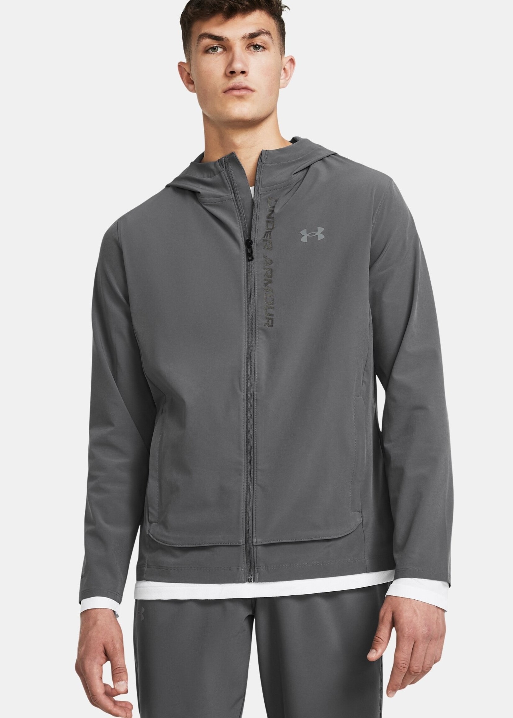 Under Armour UA OUTRUN THE STORM JACKET-GRY