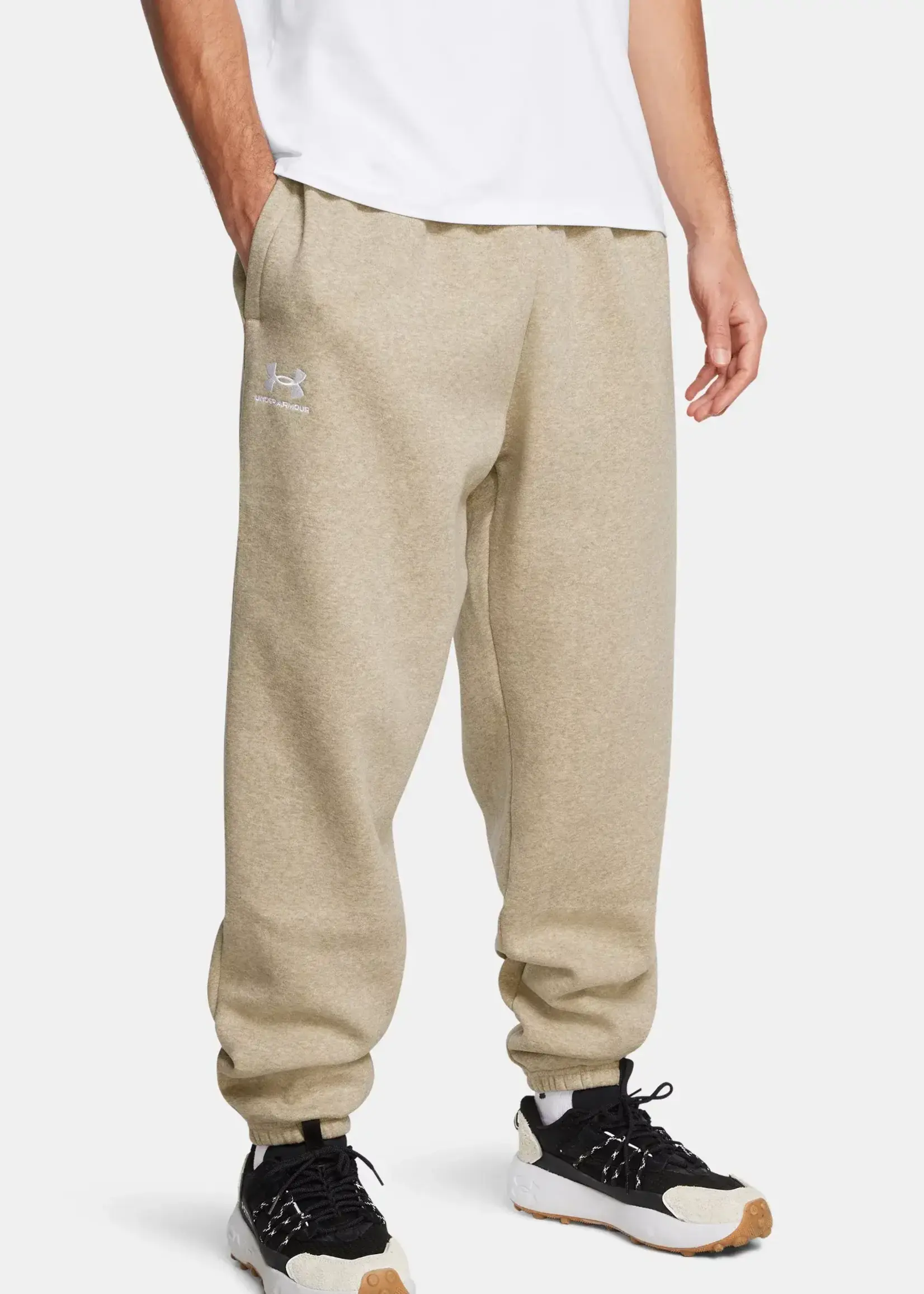 Under Armour UA Essential Flc Puddle Pant-BRN