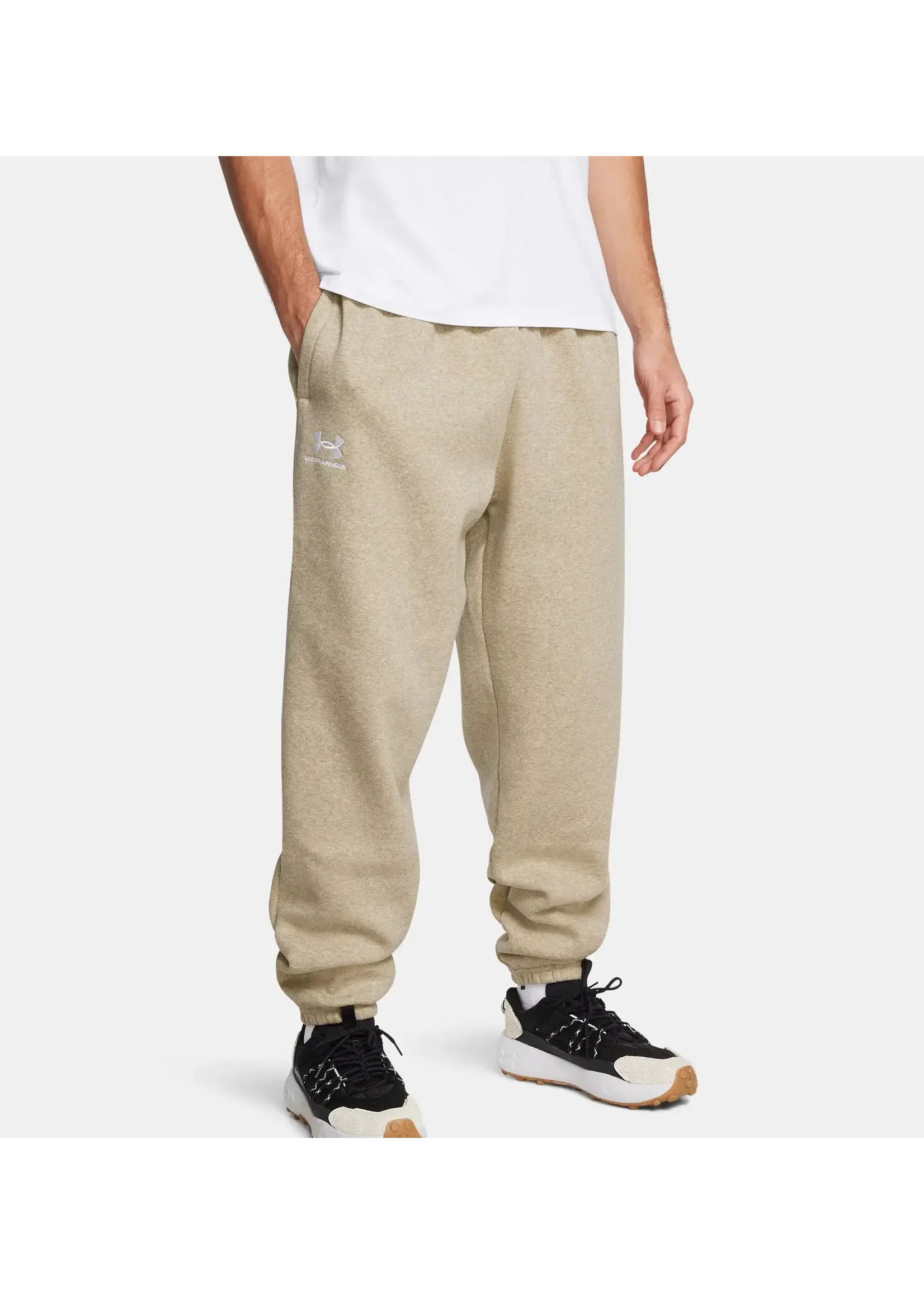 Under Armour UA Essential Flc Puddle Pant-BRN