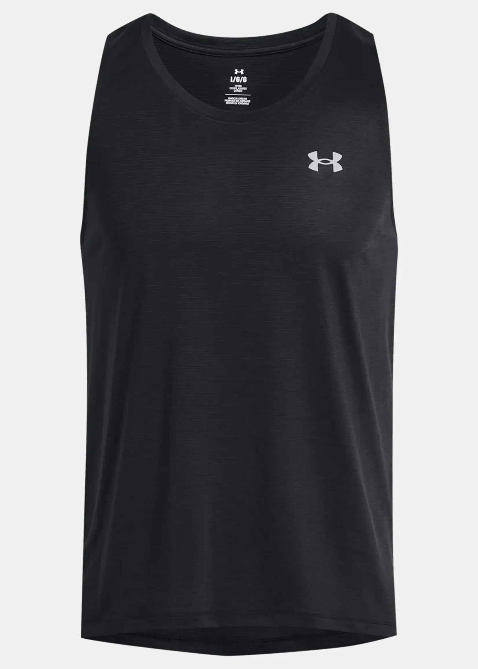 Under Armour UA Launch SINGLET-BLK