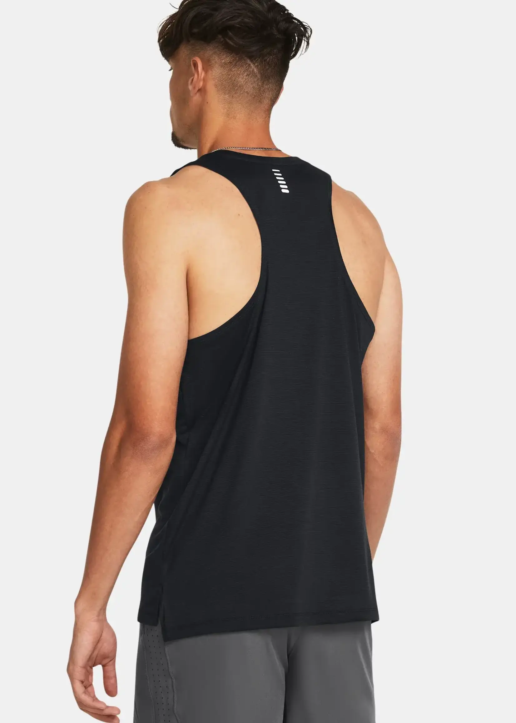 Under Armour UA Launch SINGLET-BLK