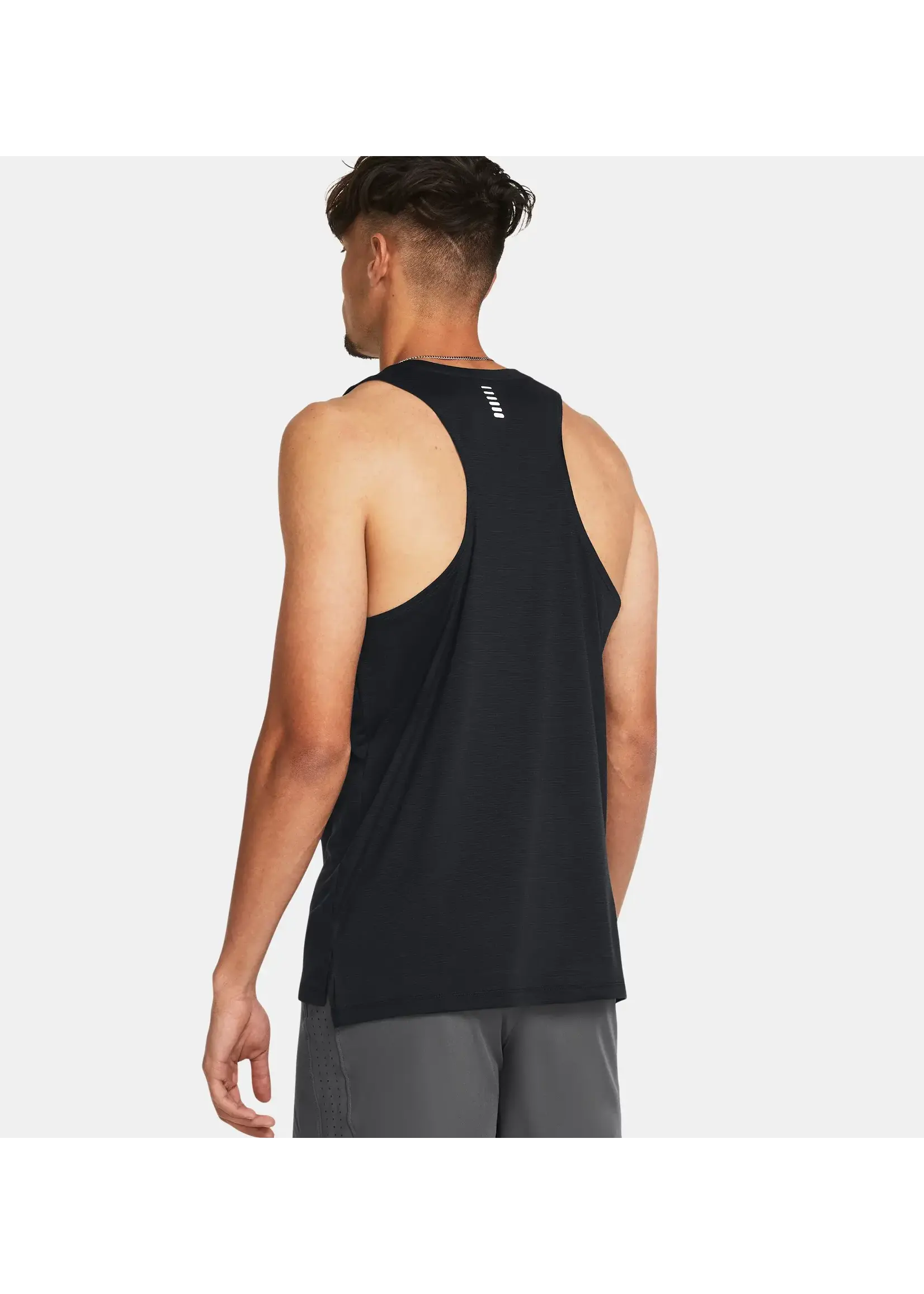 Under Armour UA Launch SINGLET-BLK