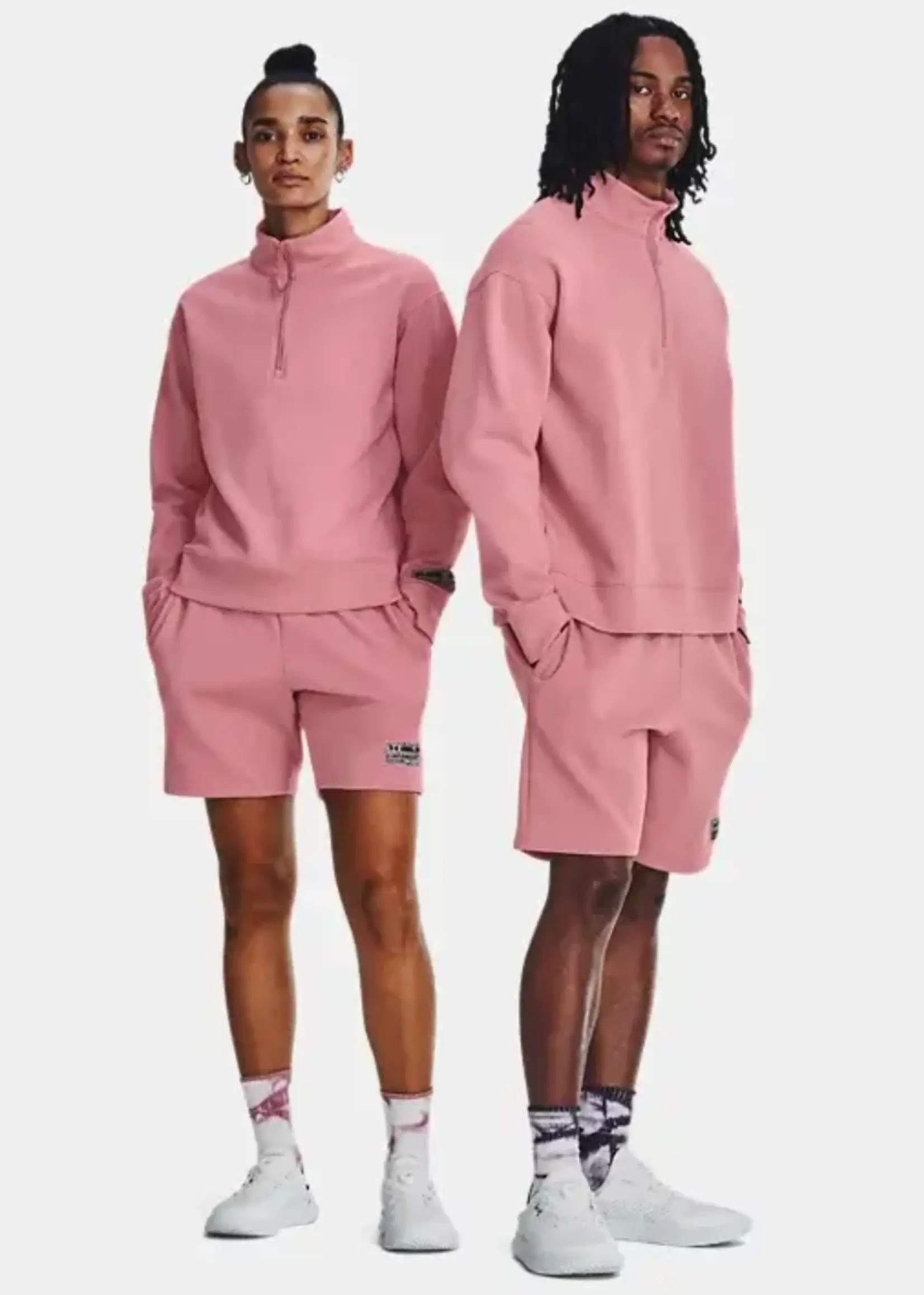 Under Armour UA Summit Knit 1/2 Zip-pink