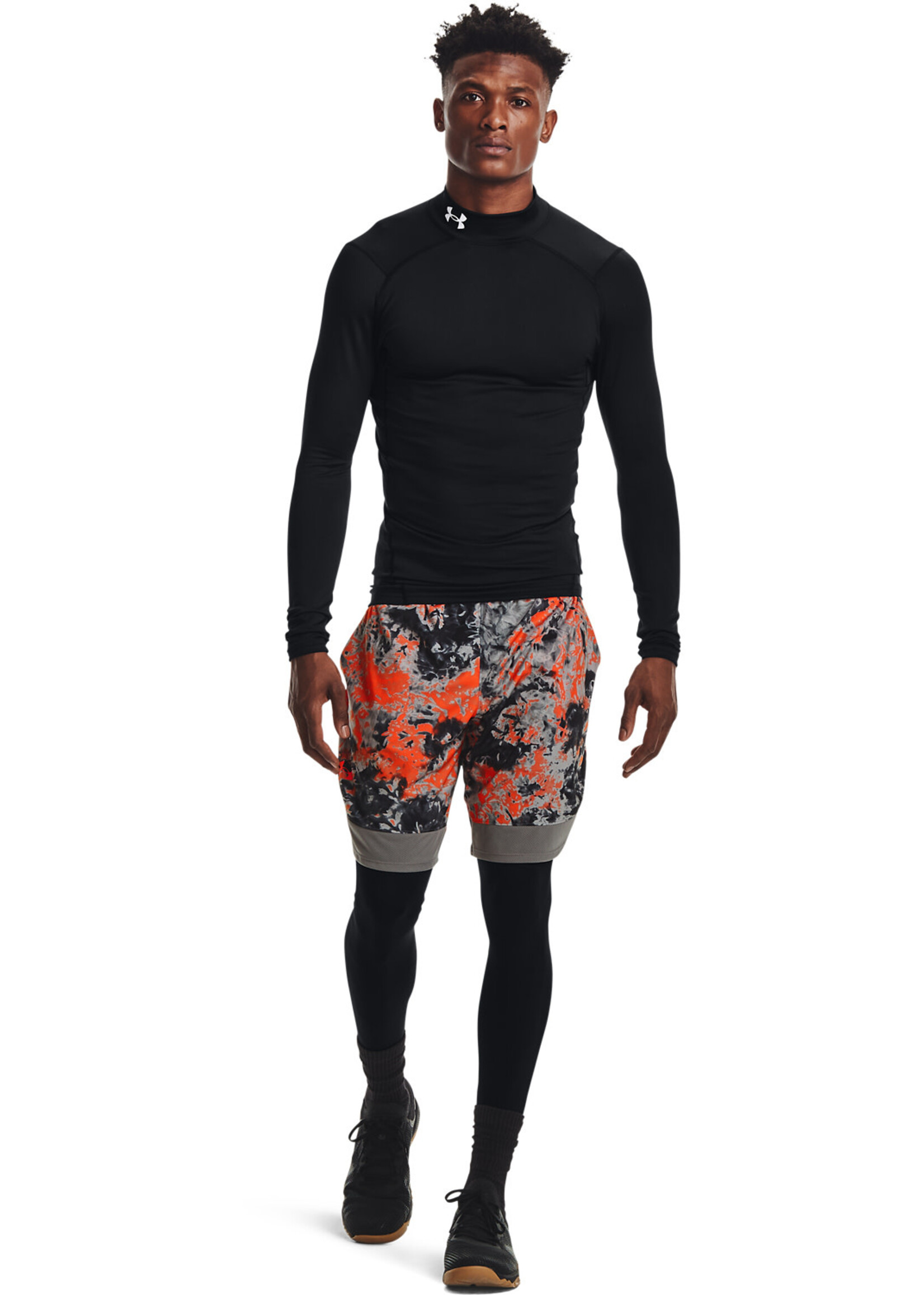 Under Armour UA CG Armour Comp Mock-Black