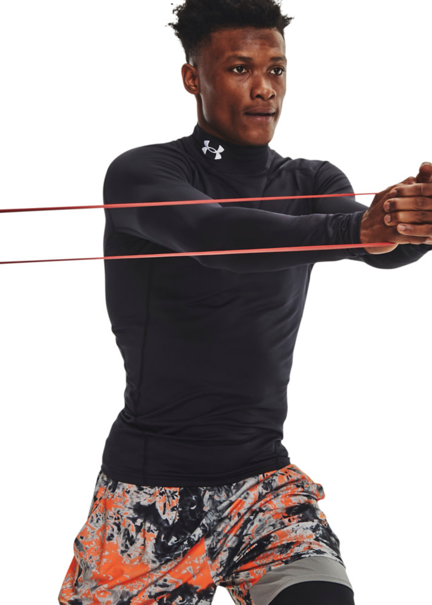 Under Armour UA CG Armour Comp Mock-Black